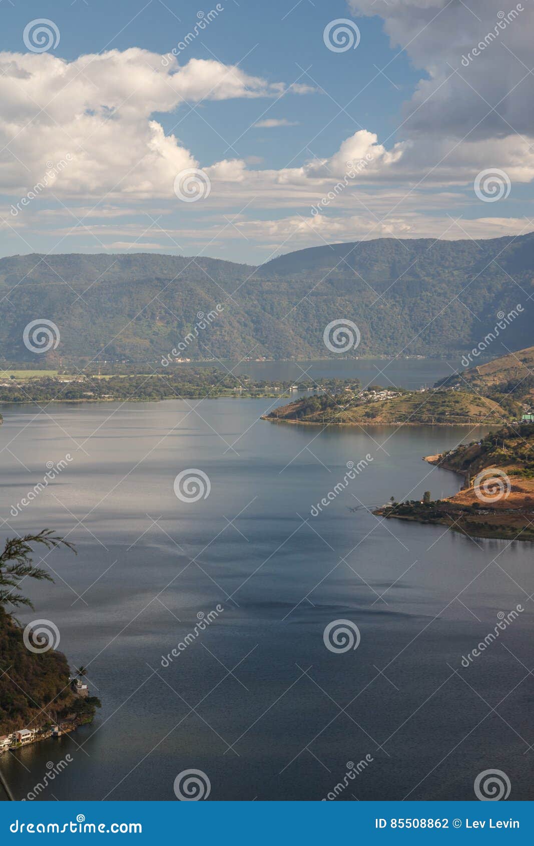 a view over lake amatitlan