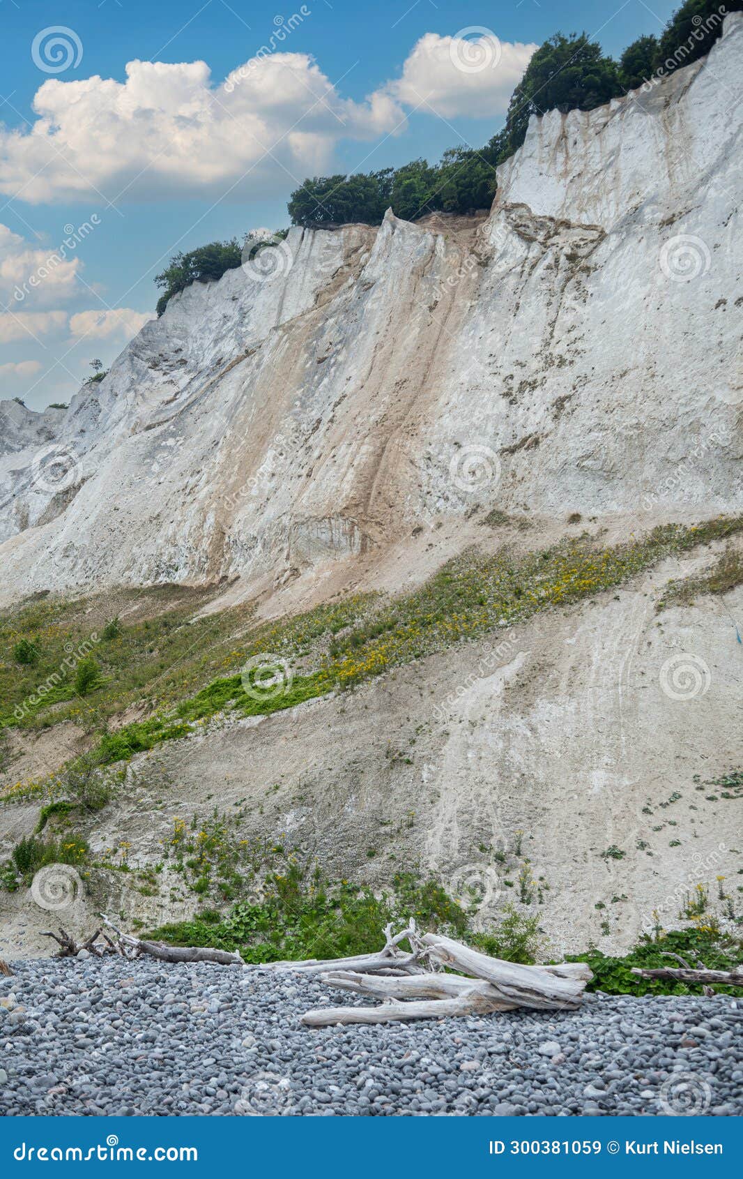 moens klint, chalk formations in denmark