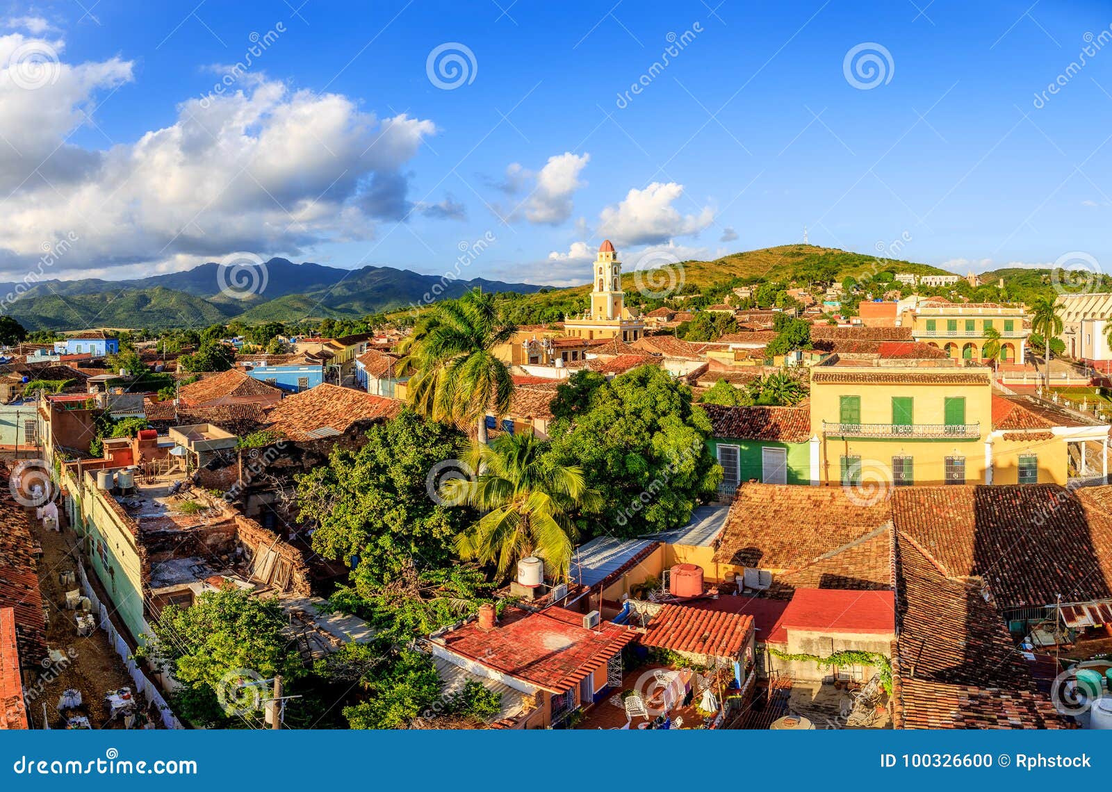 view over trinidad, cuba