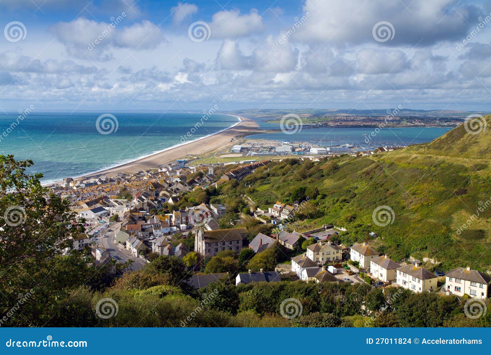 Chesil Beach, Weymouth and Portland, Dorset, England, UK