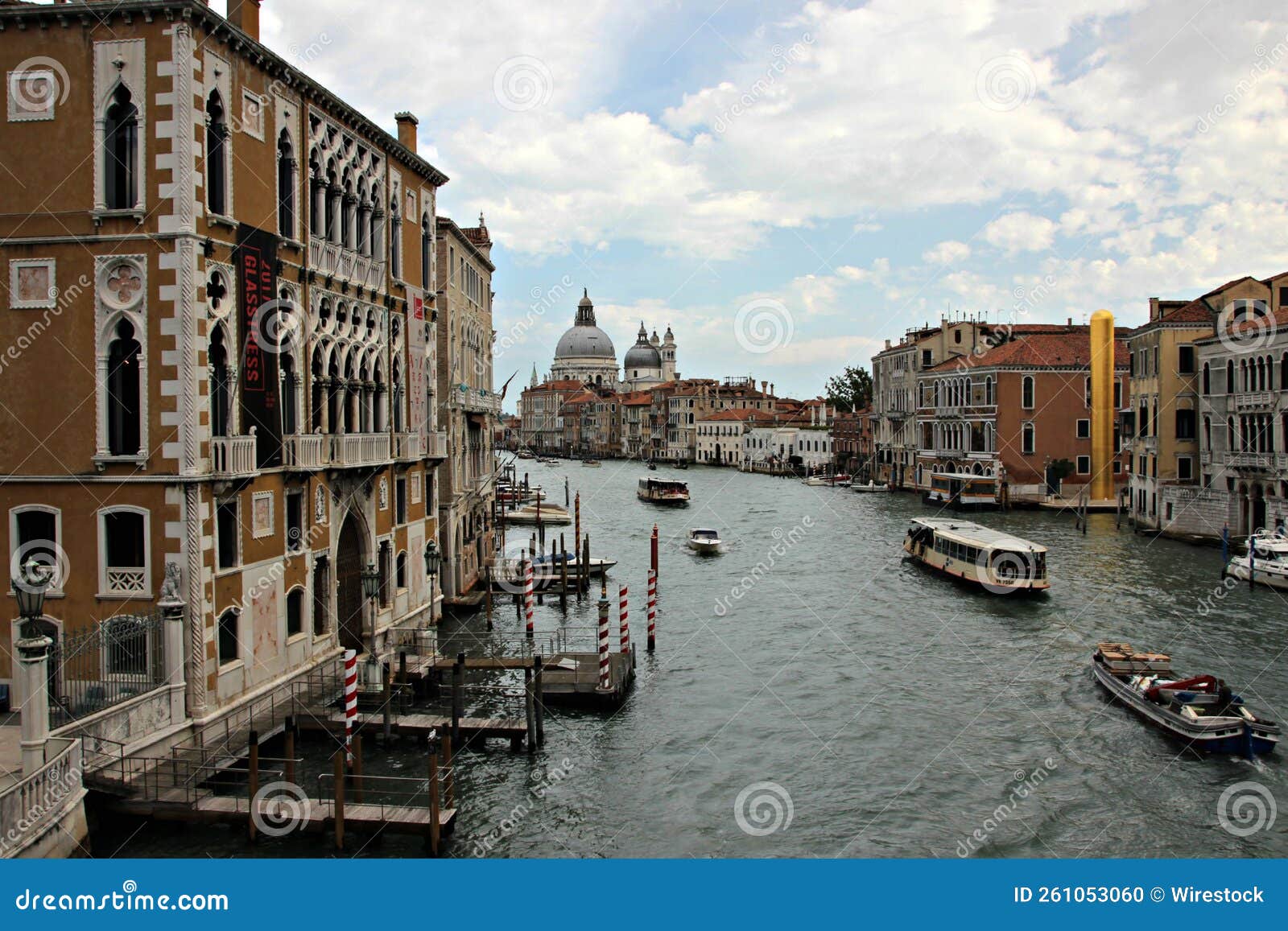 View of the Palace of San Marco of Venice Stock Photo Image of