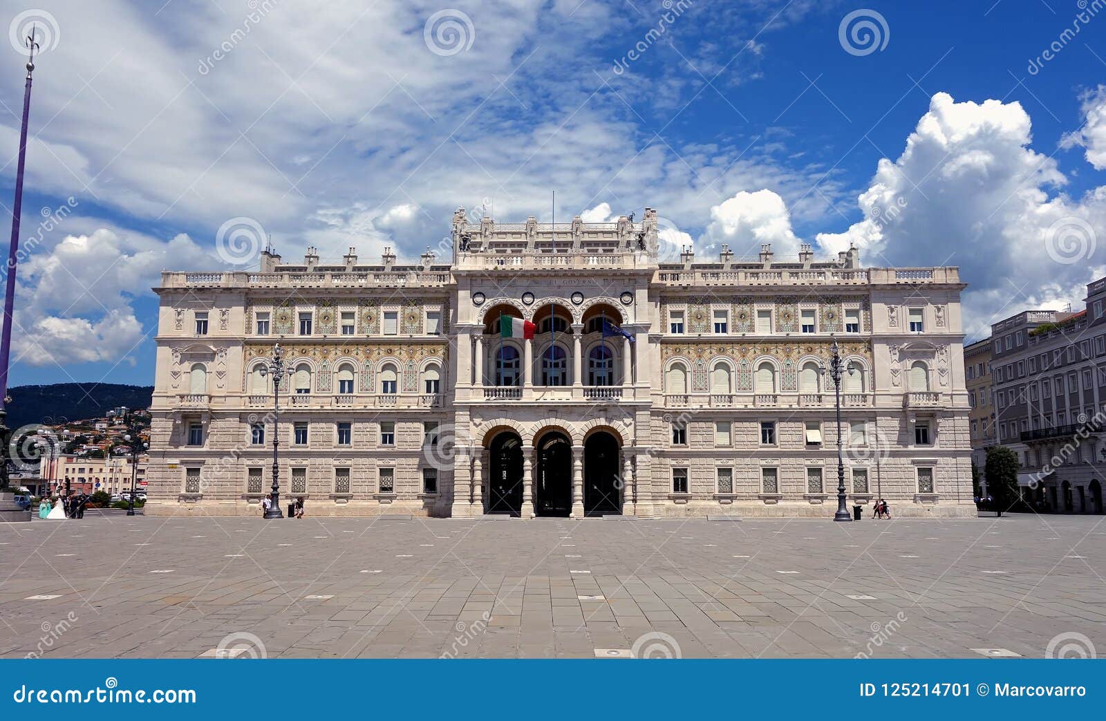 View Of Palazzo Della Luogotenenza Austriaca Piazza Unita ...