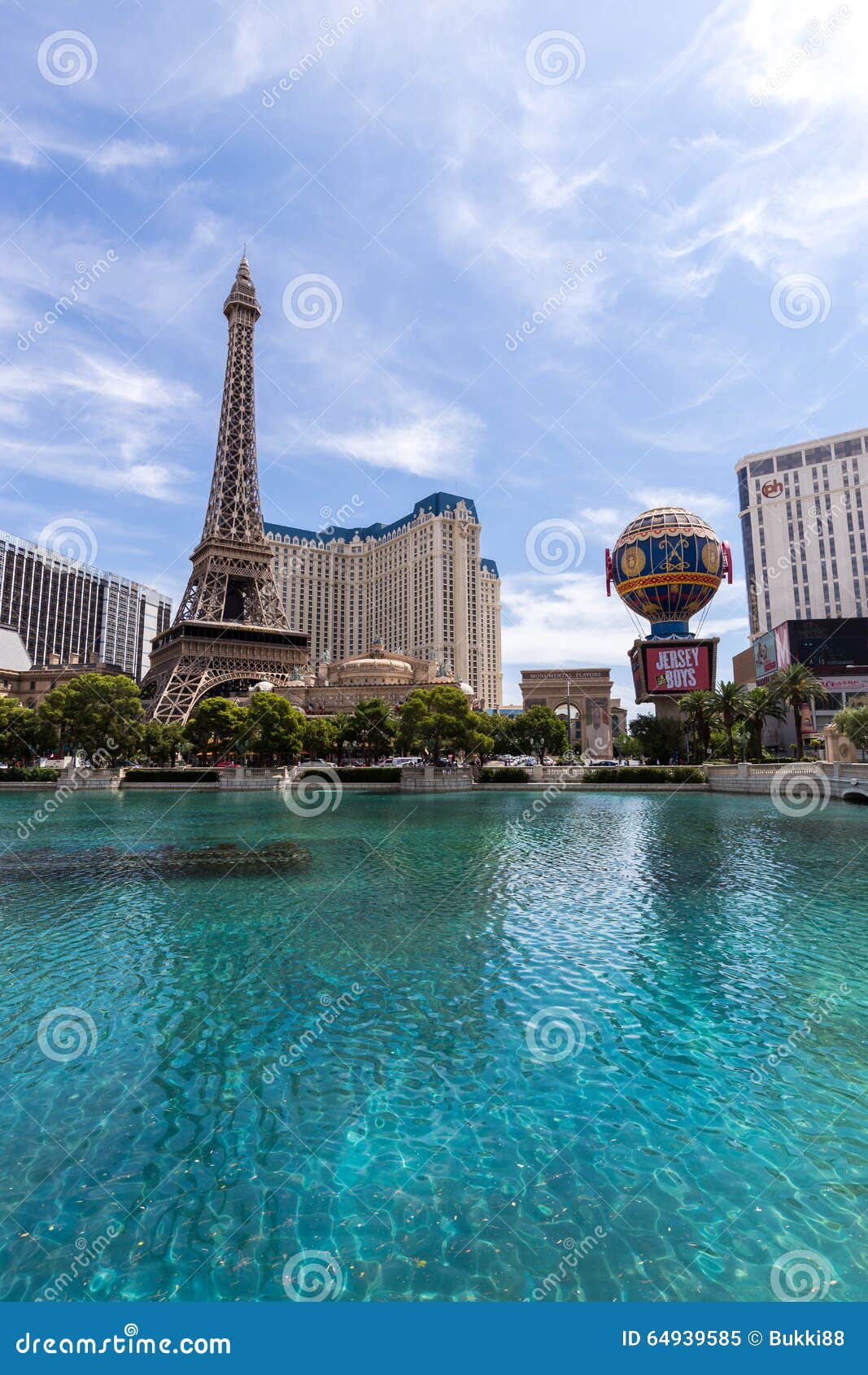 View of the Paris Las Vegas Hotel and Casino, LAS VEGAS, USA Editorial  Image - Image of life, city: 64939585