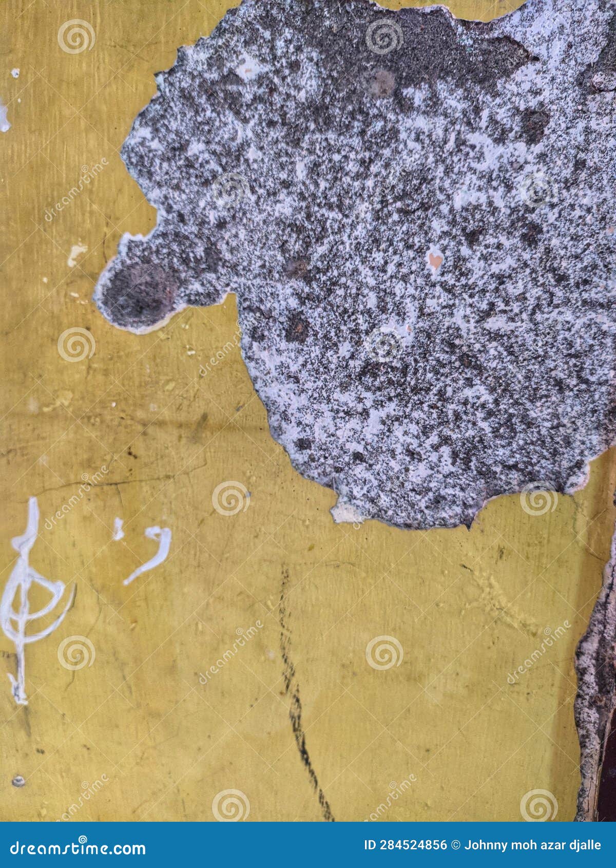 View of Peeled Off Wall Paint Texture Stock Photo Image of wall