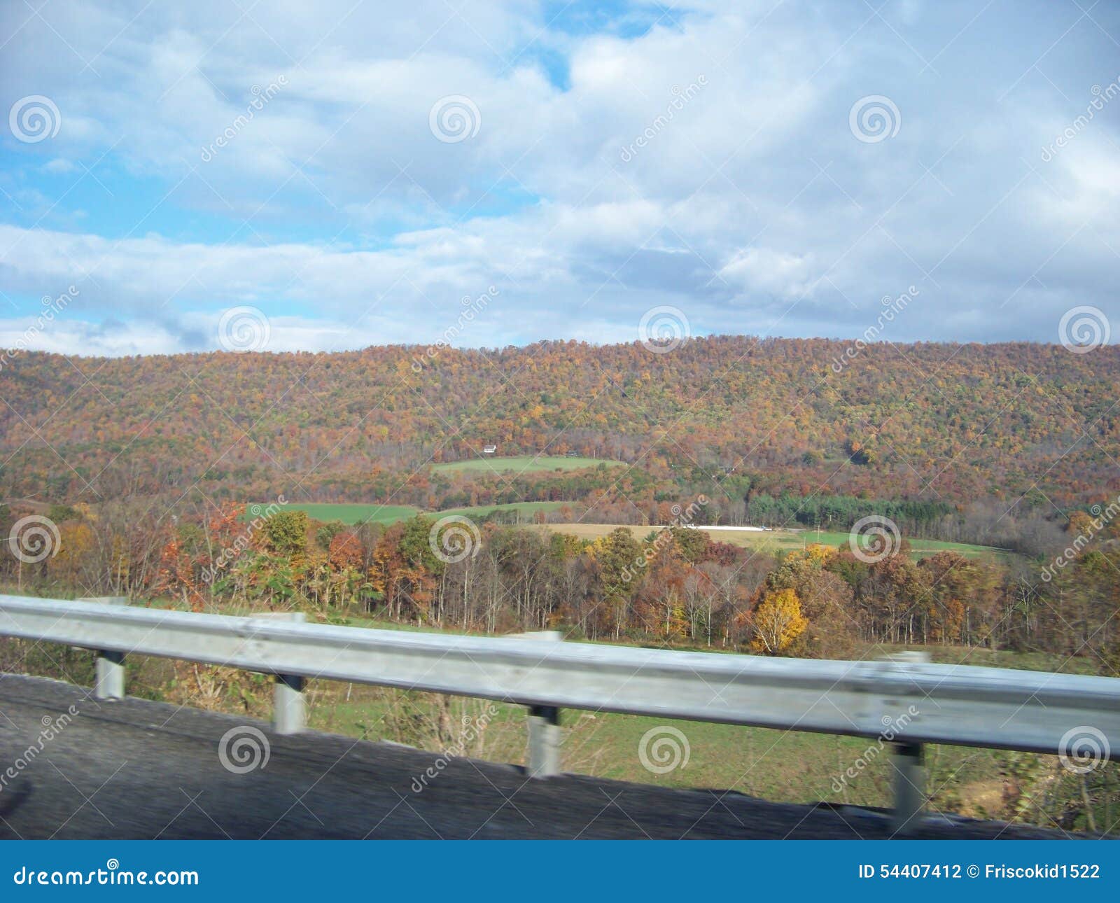 View on Pennsylvania Turnpike Stock Photo Image of highway, lane 54407412