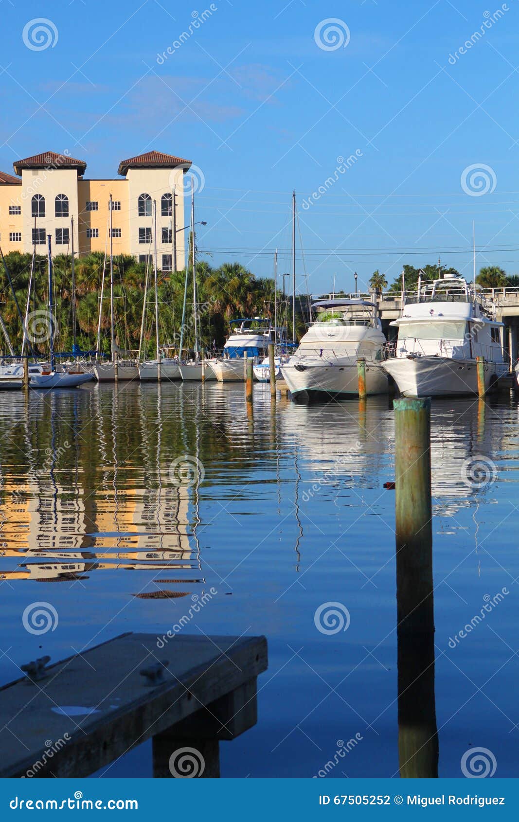 View of a Pier in Melbourne, Florida Stock Photo Image of melbourne