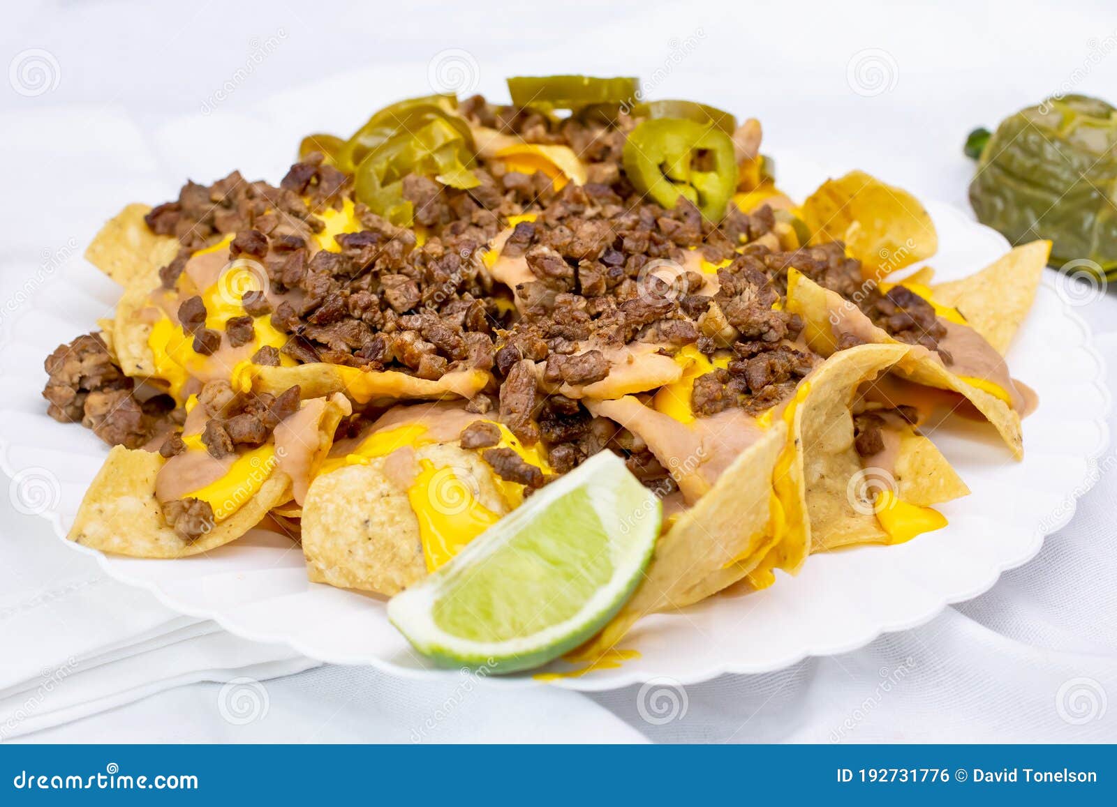 carne asada nachos