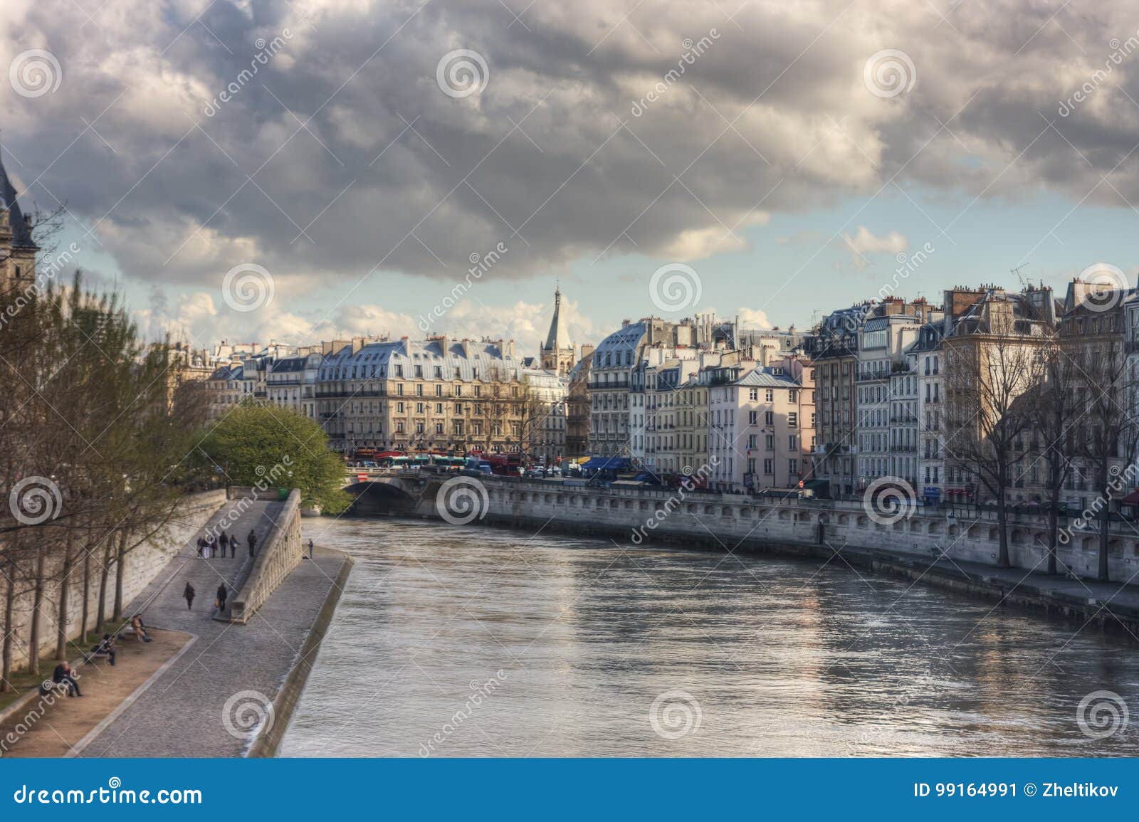 view from the pont neuf