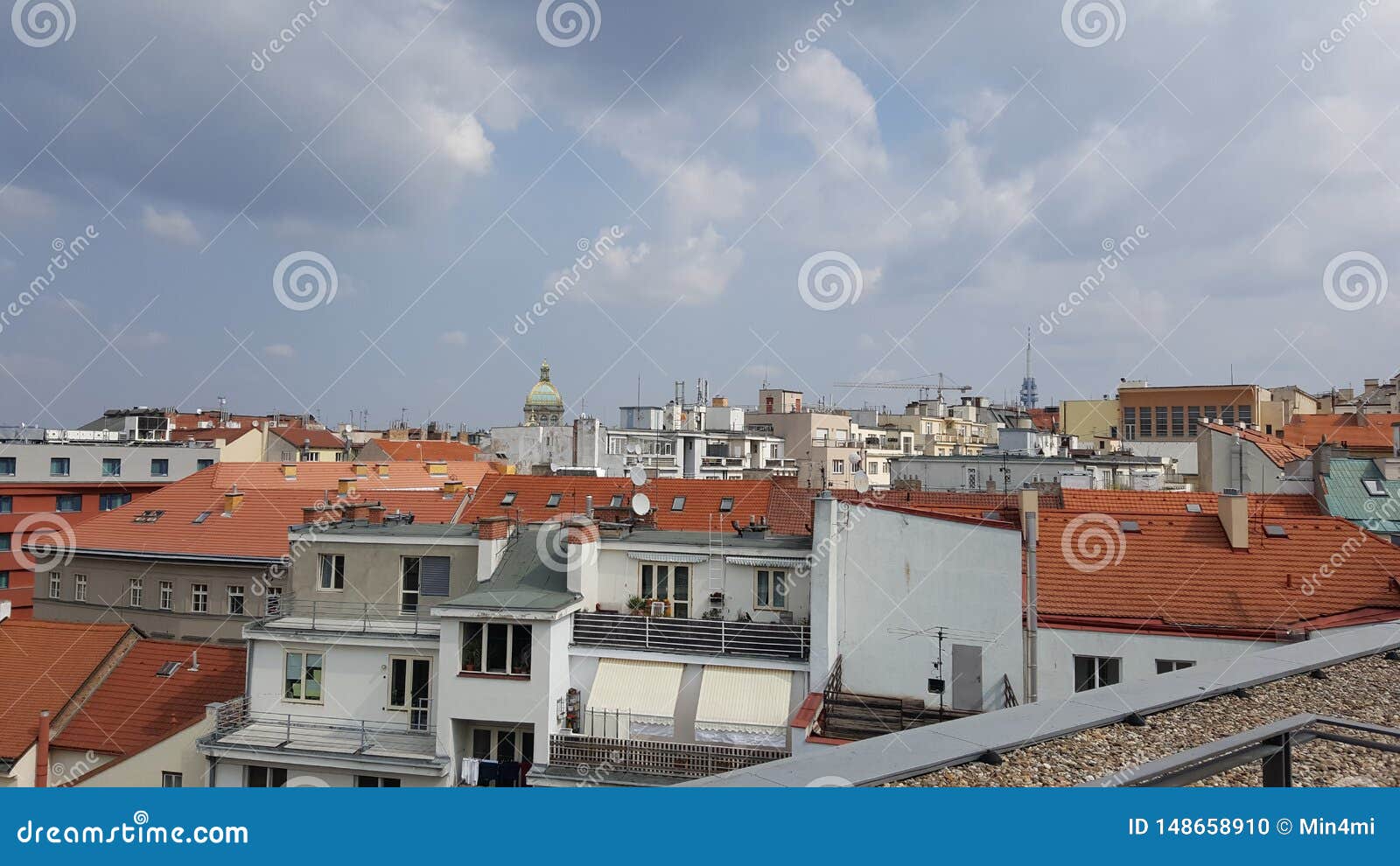View of Prague stock photo. Image of prague, national 148658910
