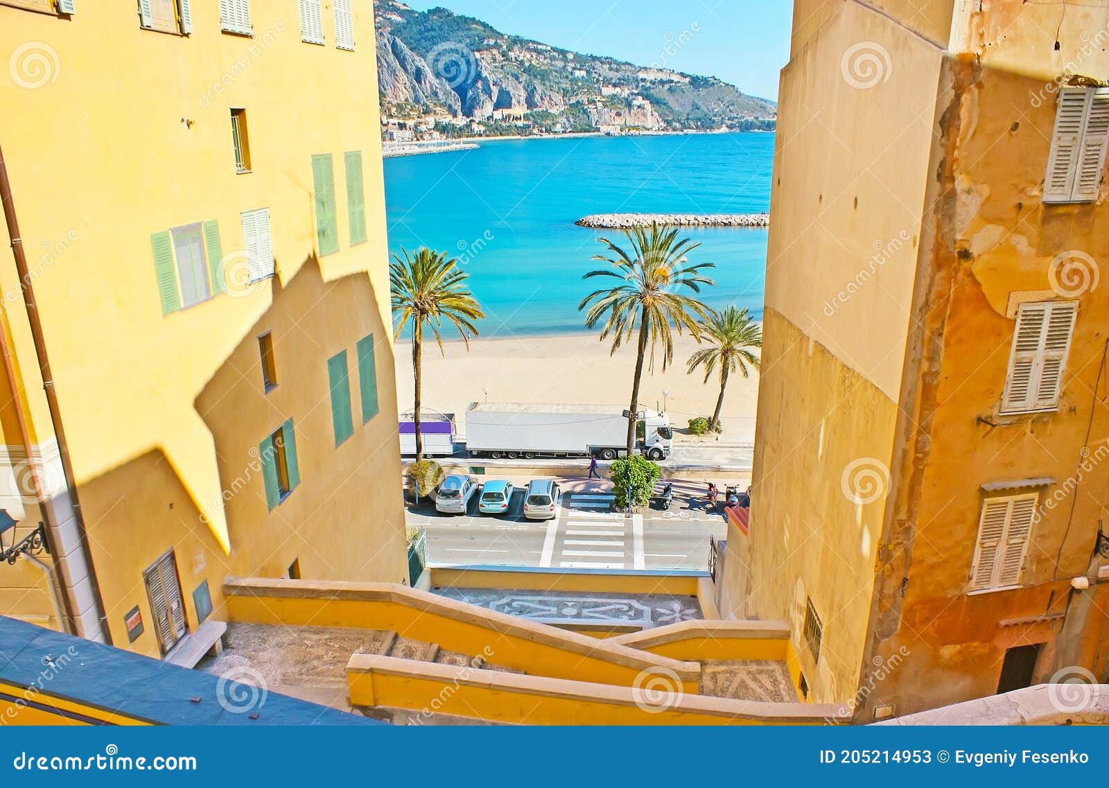 the view from rampe saint-michel