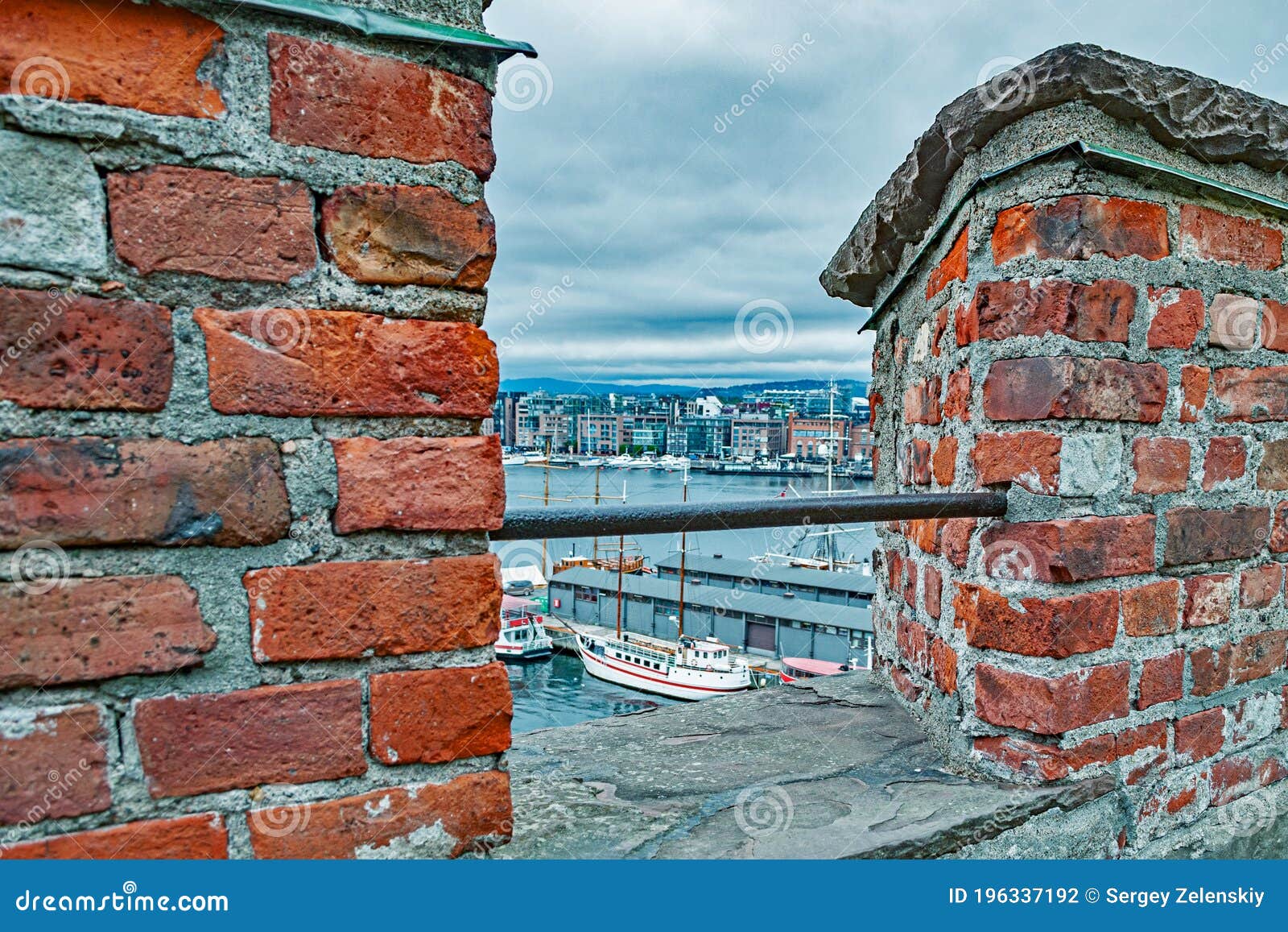 View of Restored Fortres Buildings, Fortifications Built of Large ...