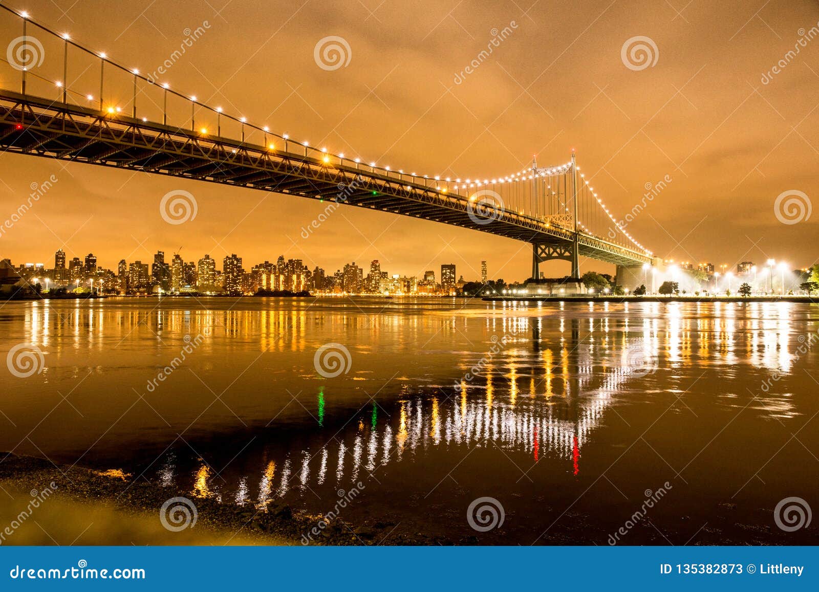 NYC RFK Bridge New York City Stock Image - Image of midtown, city ...