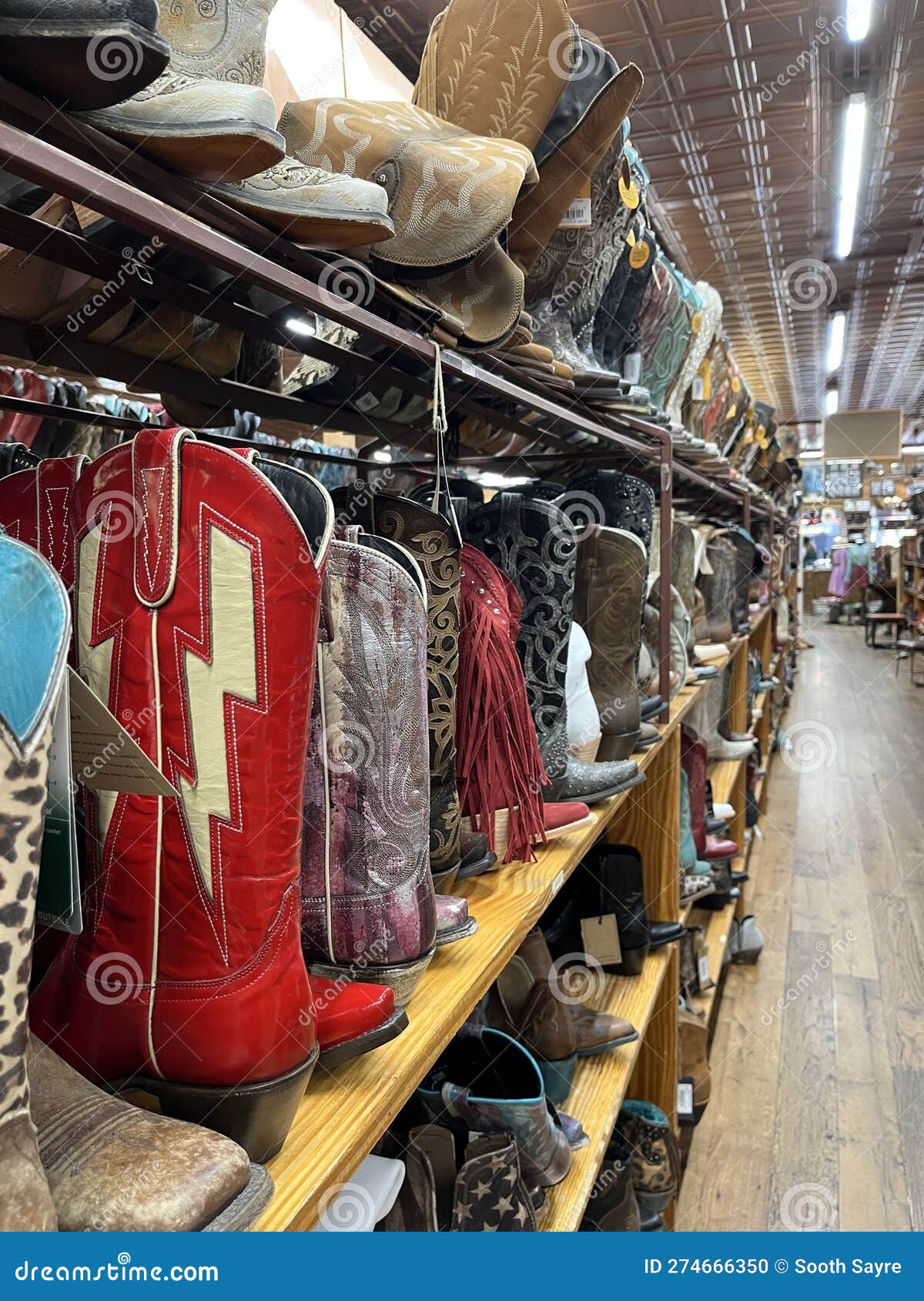 Cowboy Boots editorial image. Image of view, rows, authentic 274666350