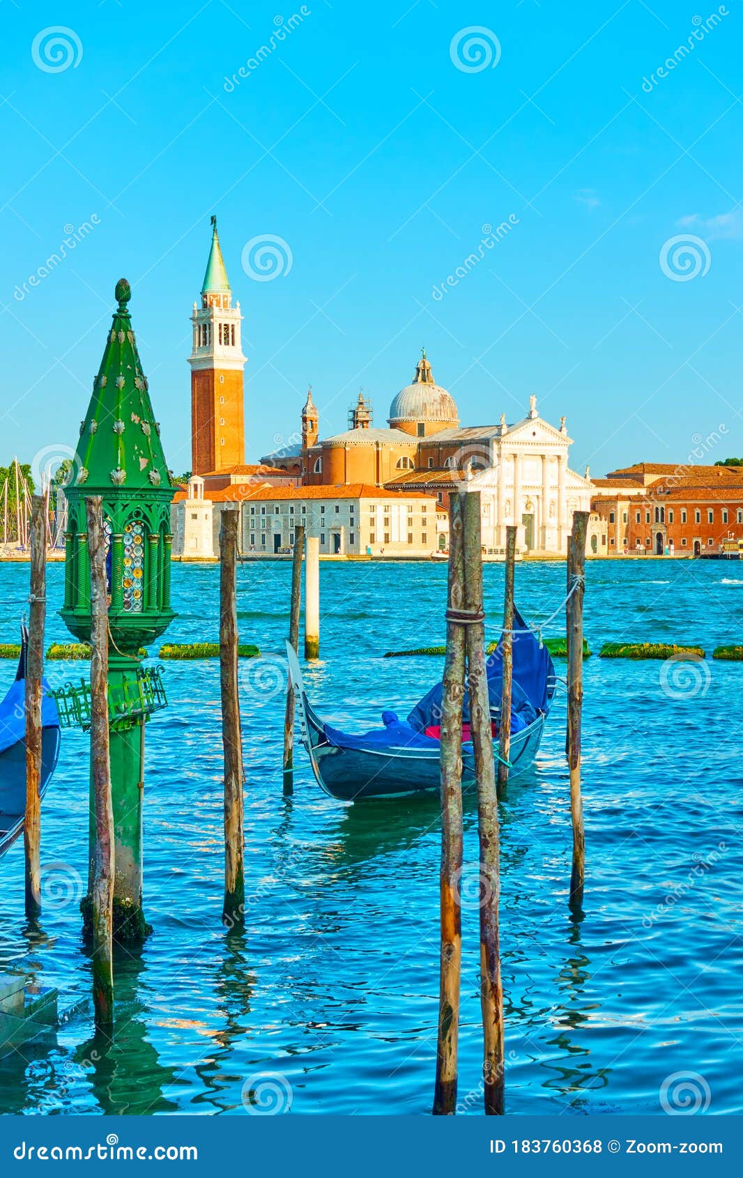 San Giorgio Maggiore Island in Venice Stock Photo - Image of veneto ...
