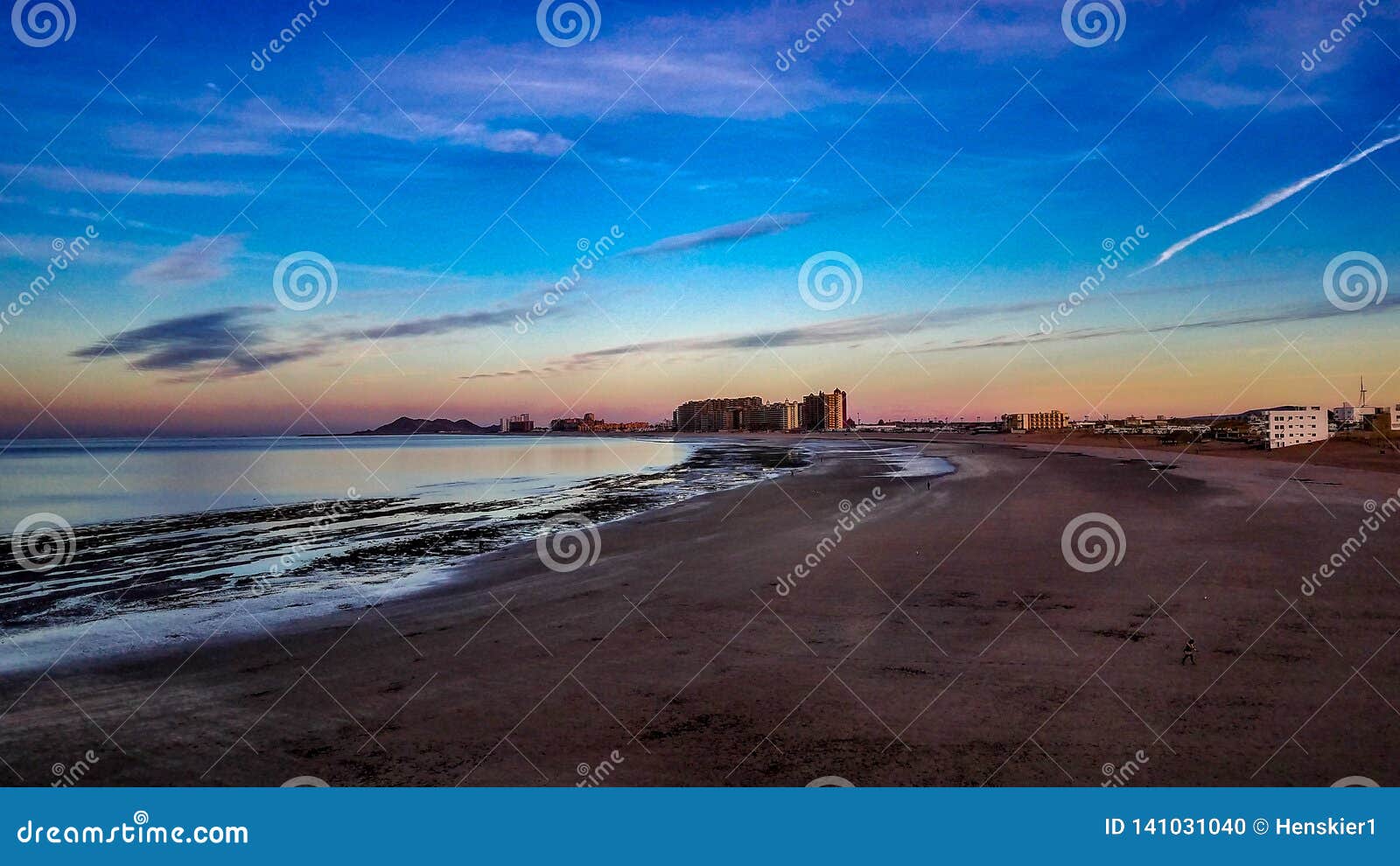 view of sandy beach, puerto penasco rocky point
