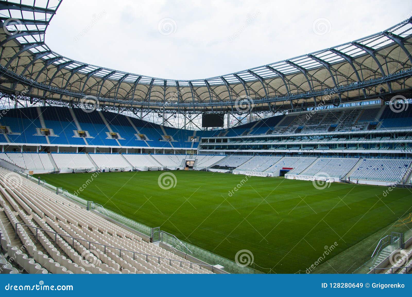 View Of Soccer Field Stadium And Stadium Seats Stock Image Image Of Football Stadium View Of Soccer Field Stadium And Stadium Seats Stock Image Image Of Football Stadium