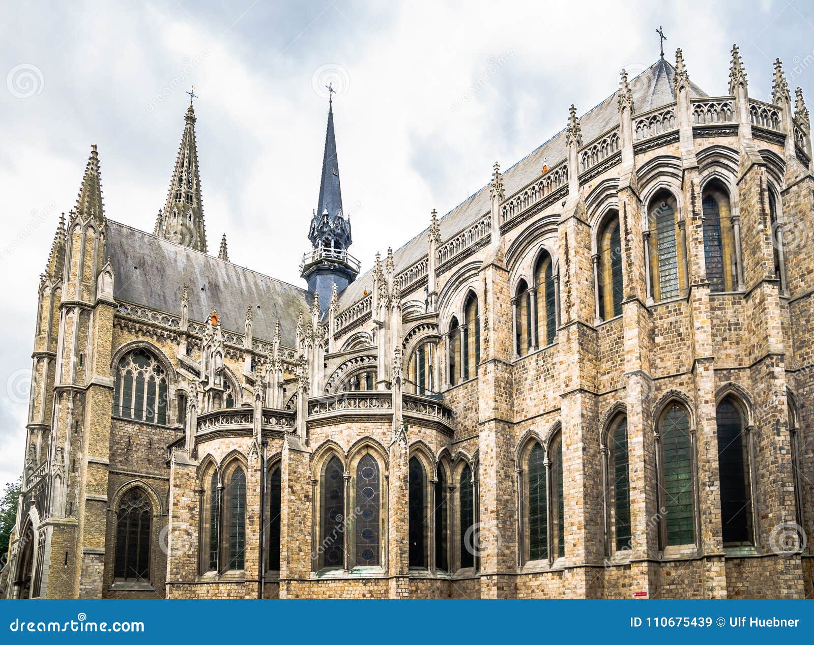 Close up from the ST Maartens Cathedral in Ypres (Ieper) Belgium. · Free  Stock Photo