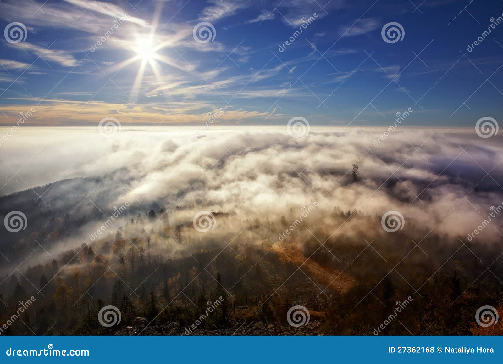 view on the sun over inversion from jested