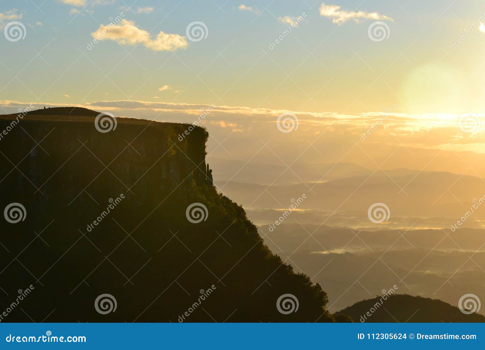 sunrise at serra do rio do rastro - santa catarina - brazil