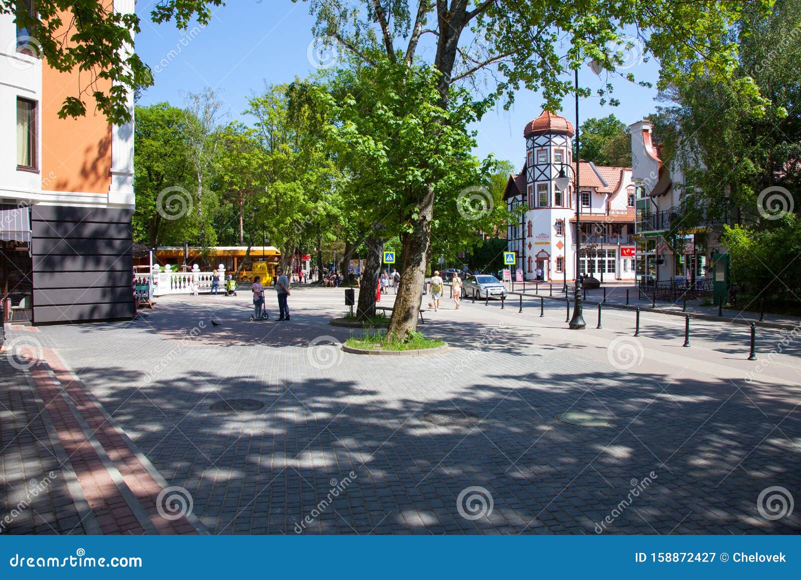 View of the Svetlogorsk Kaliningrad Oblast, Russia Editorial ...