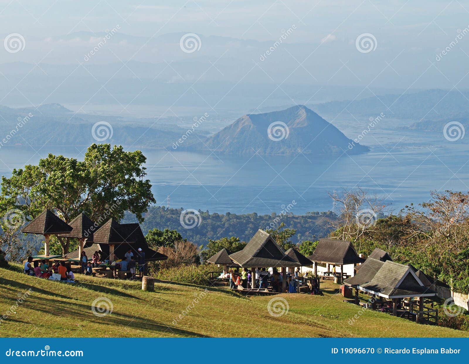 View Of Taal Volcano From Picnic Grove Editorial Image Image Of View Of Taal Volcano From Picnic Grove Editorial Image Image Of