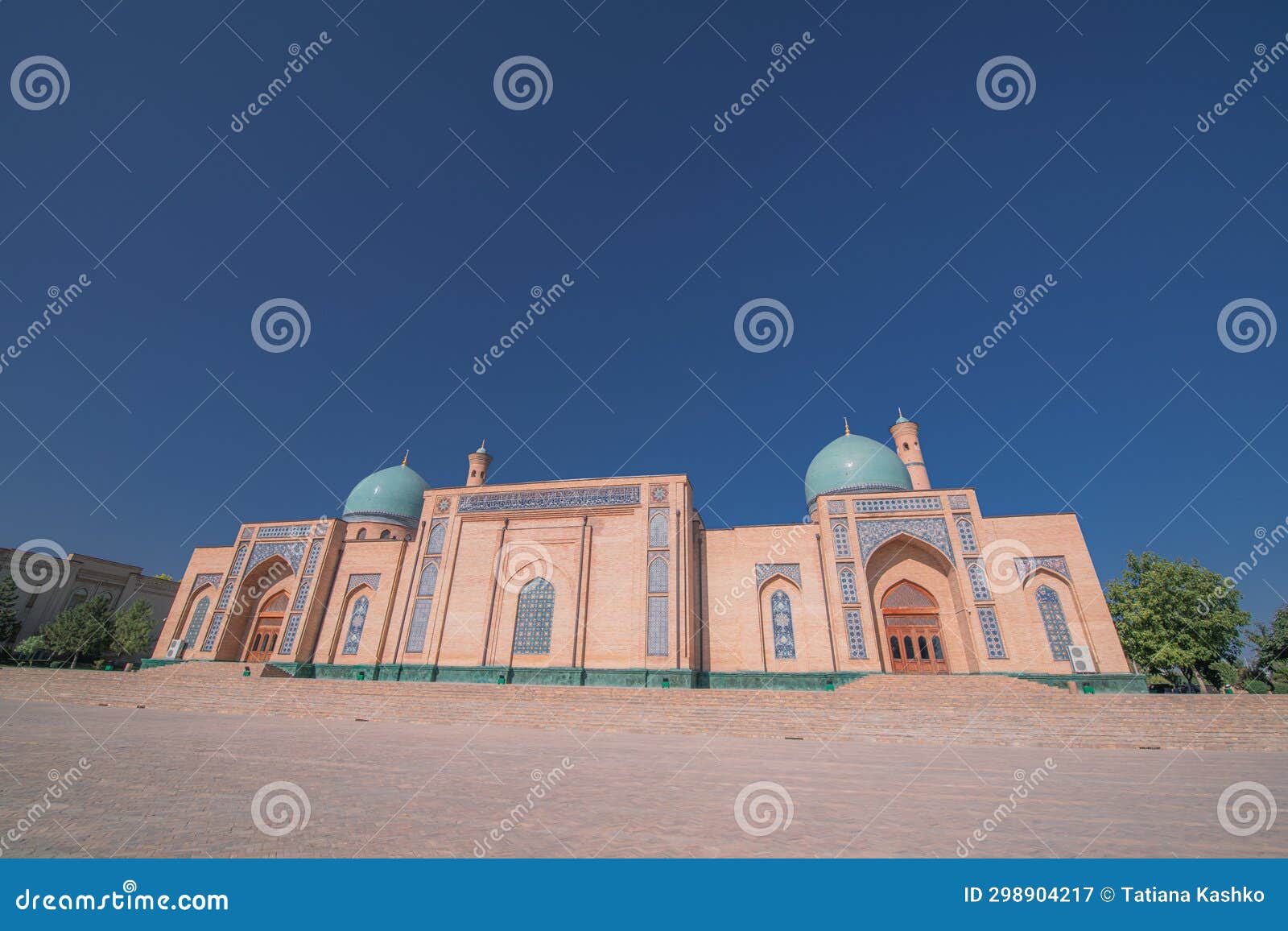 view to abubakr kaffal-shashi mausoleum part of hazrati imam ensemble complex