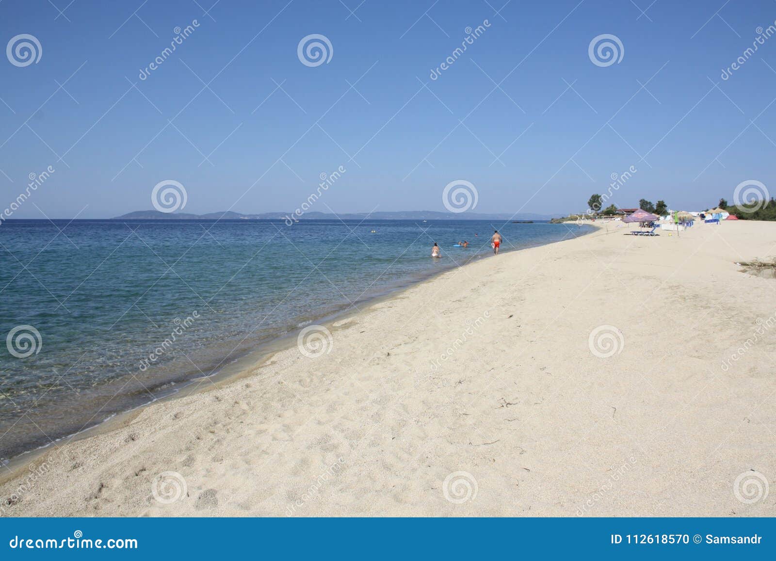 View To Sea and Coast of Greece Editorial Image - Image of boat, greece ...