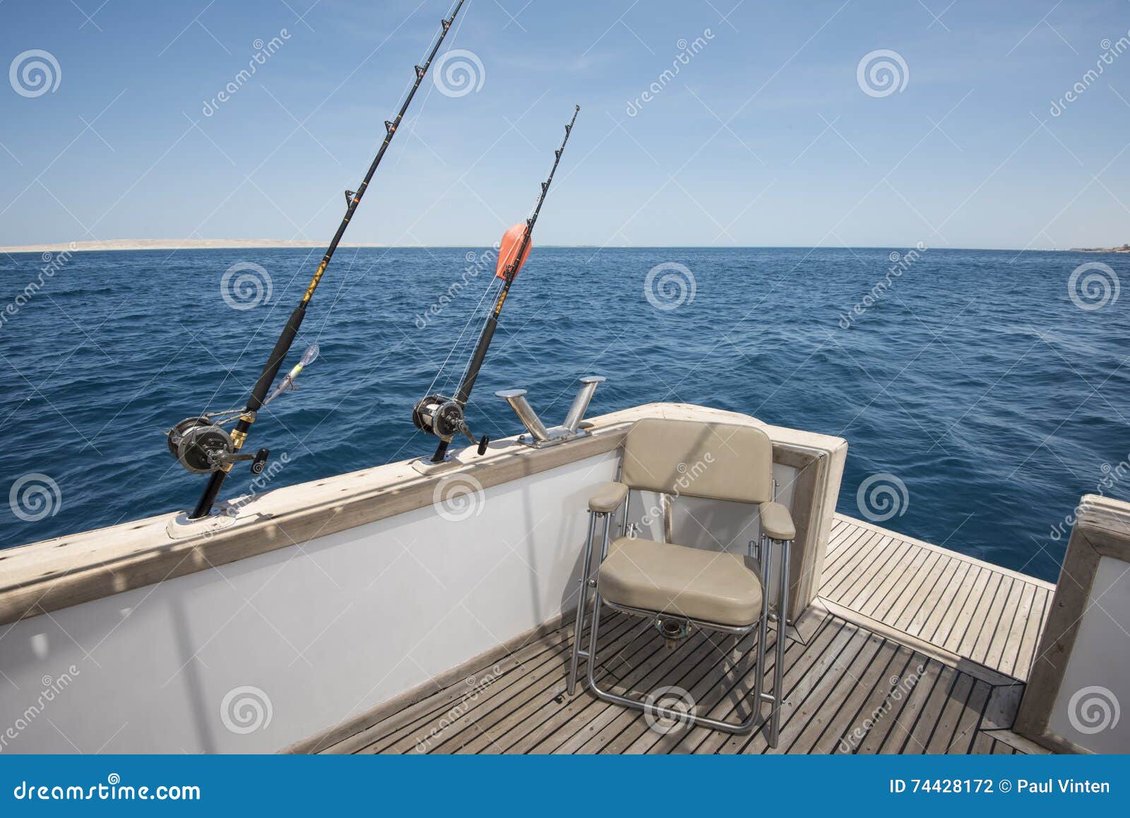 Ocean Fishing Rods Back Boat Stock Photos - Free & Royalty-Free Stock  Photos from Dreamstime