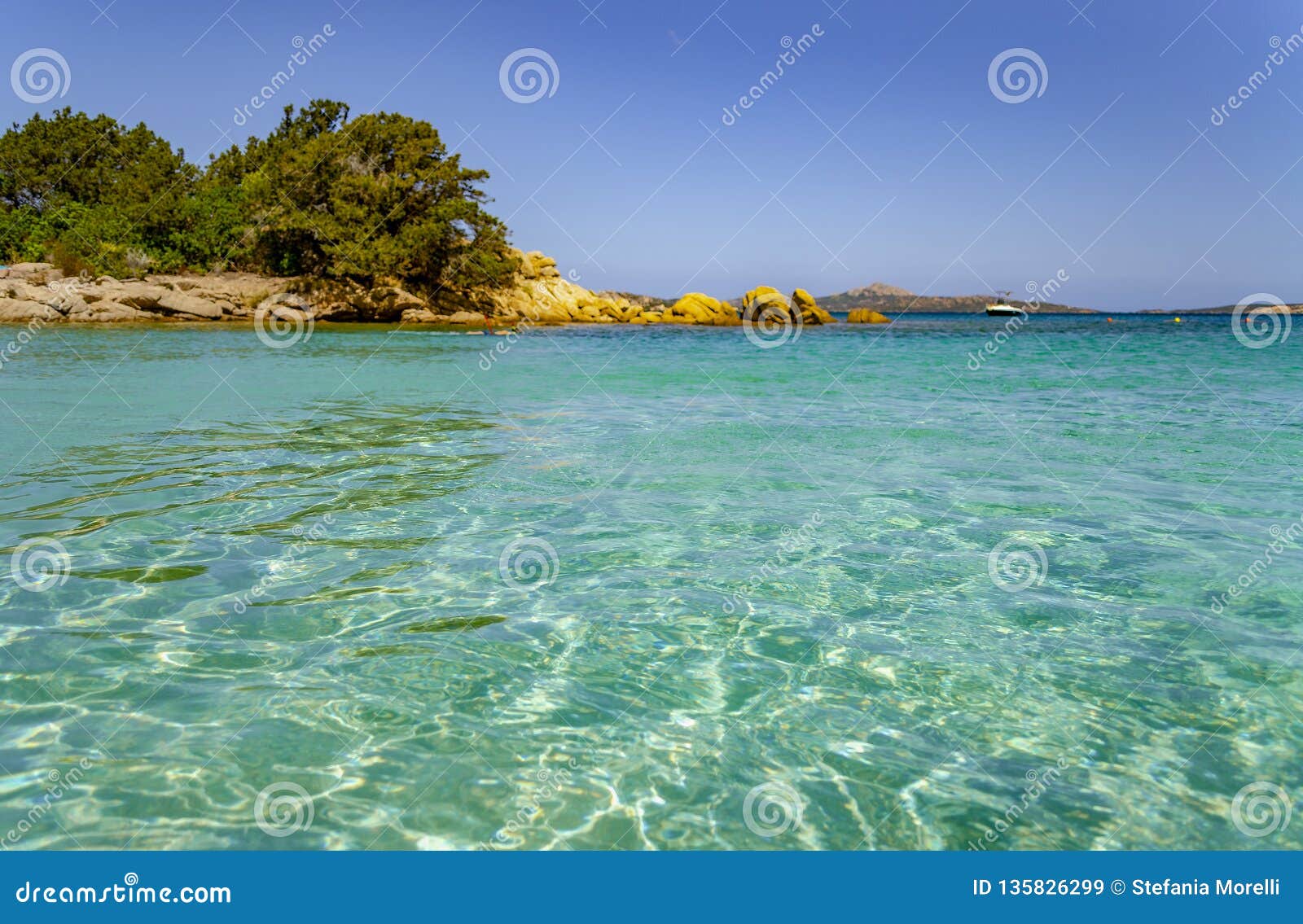sea of the costa smeralda olbia-tempio, sardinia, italy
