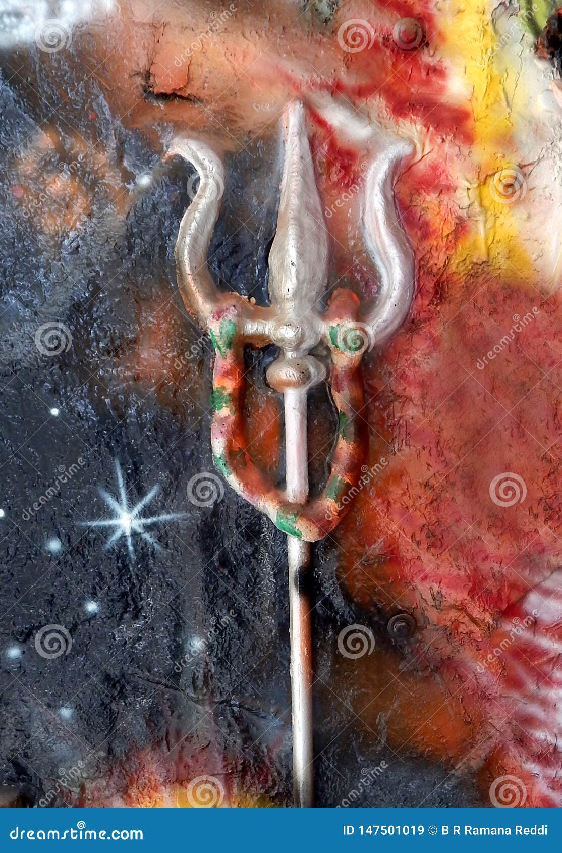 Closeup of Trishul or Trident and Indian Hindu Goddess in the Background Stock Image - Image of decoration, blessing: 147501019 Closeup of Trishul or Trident and Indian Hindu Goddess in the Background Stock Image - Image of decoration, blessing: 147501019
