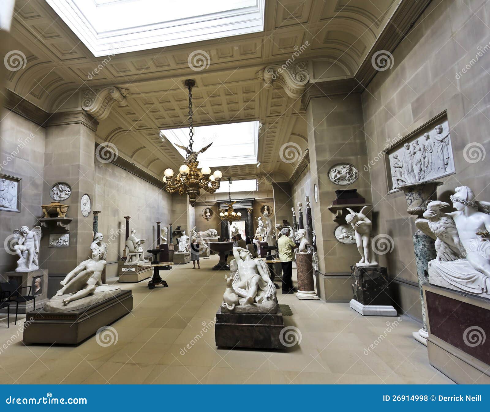 A ViewChatsworth Sculpture Gallery, England Editorial Stock Photo Image of grandiose, canova