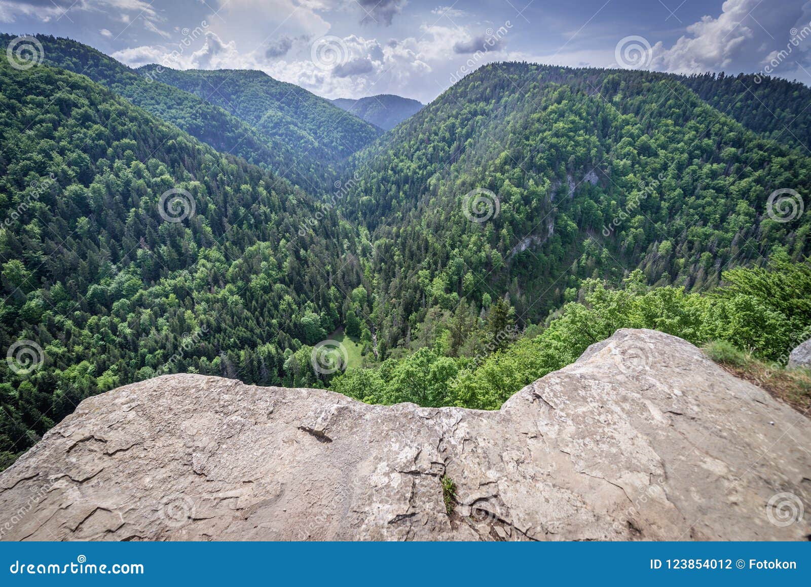 viewing point in slovak paradise