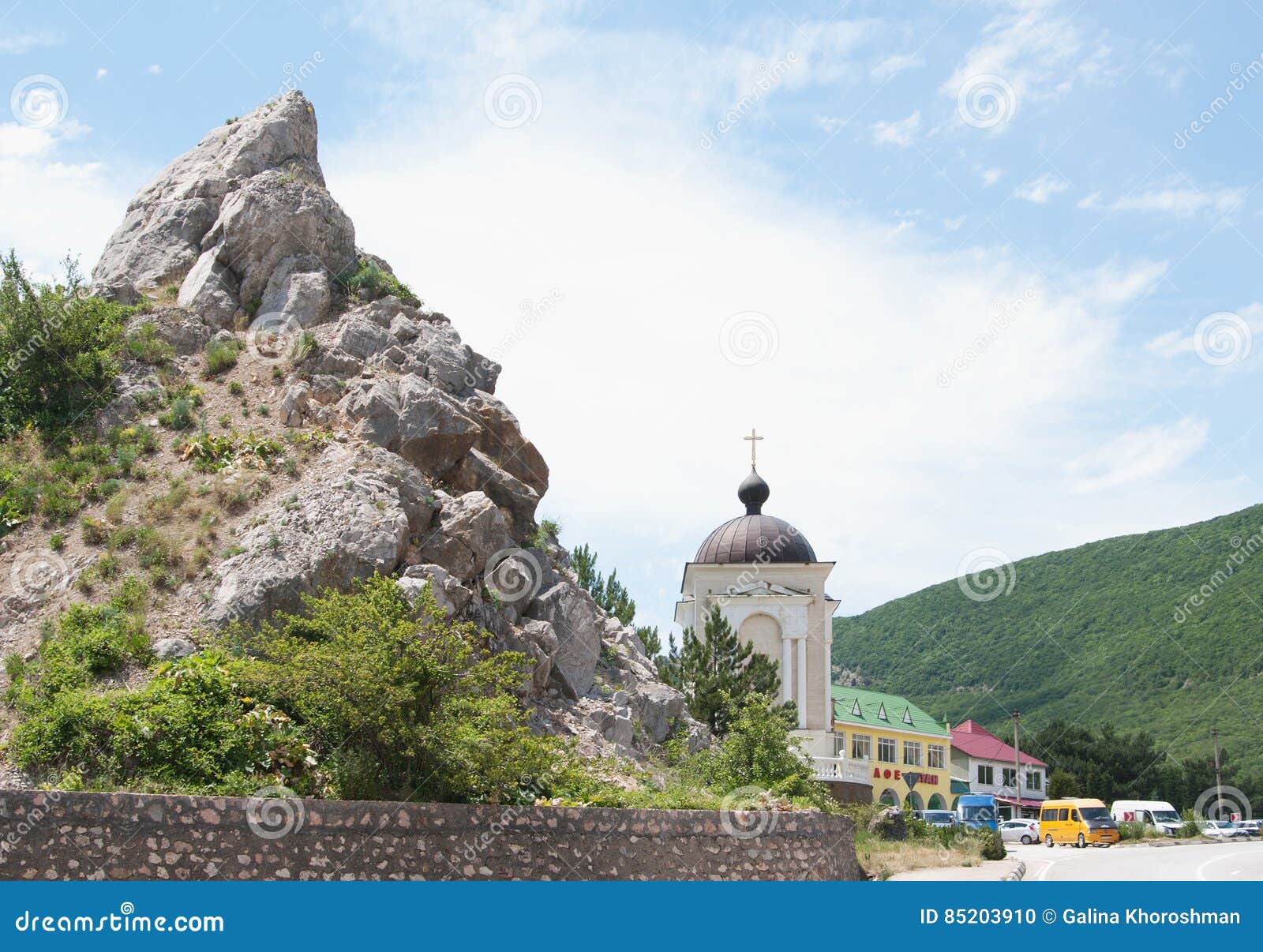 viewpoint at laspi pass, crimea