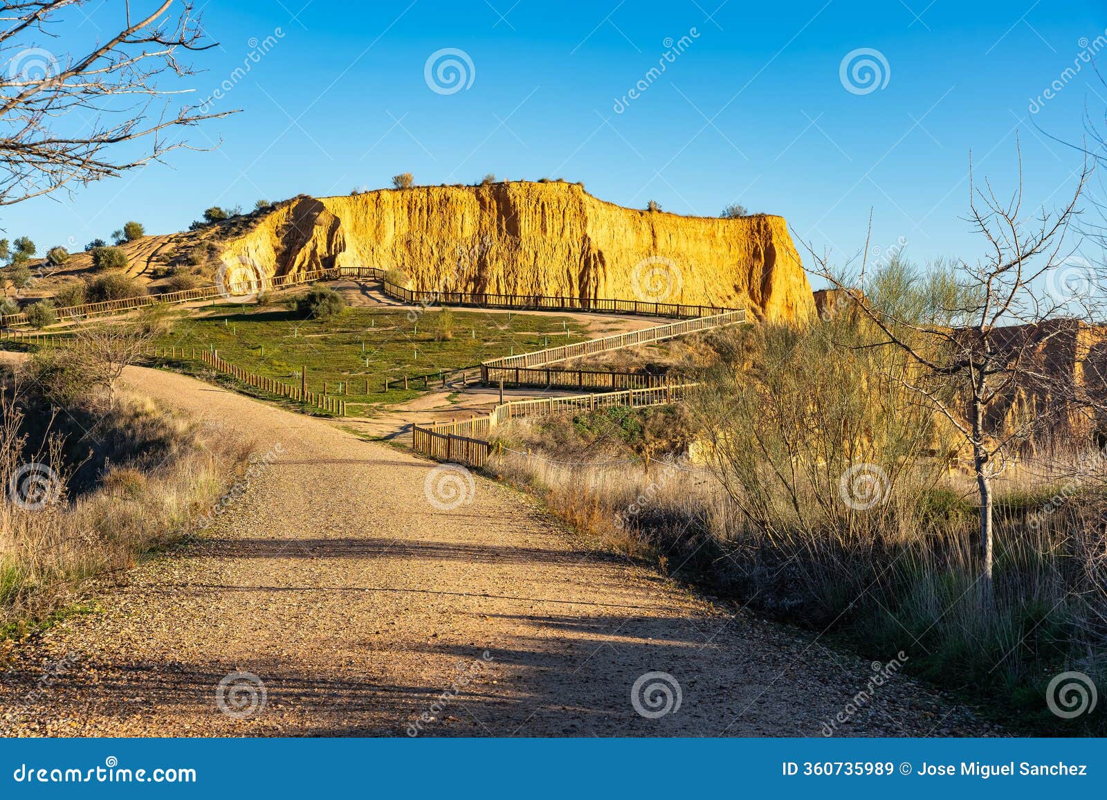 viewpoints of the cliffs of burujon in the mountains of toledo, castilla la mancha