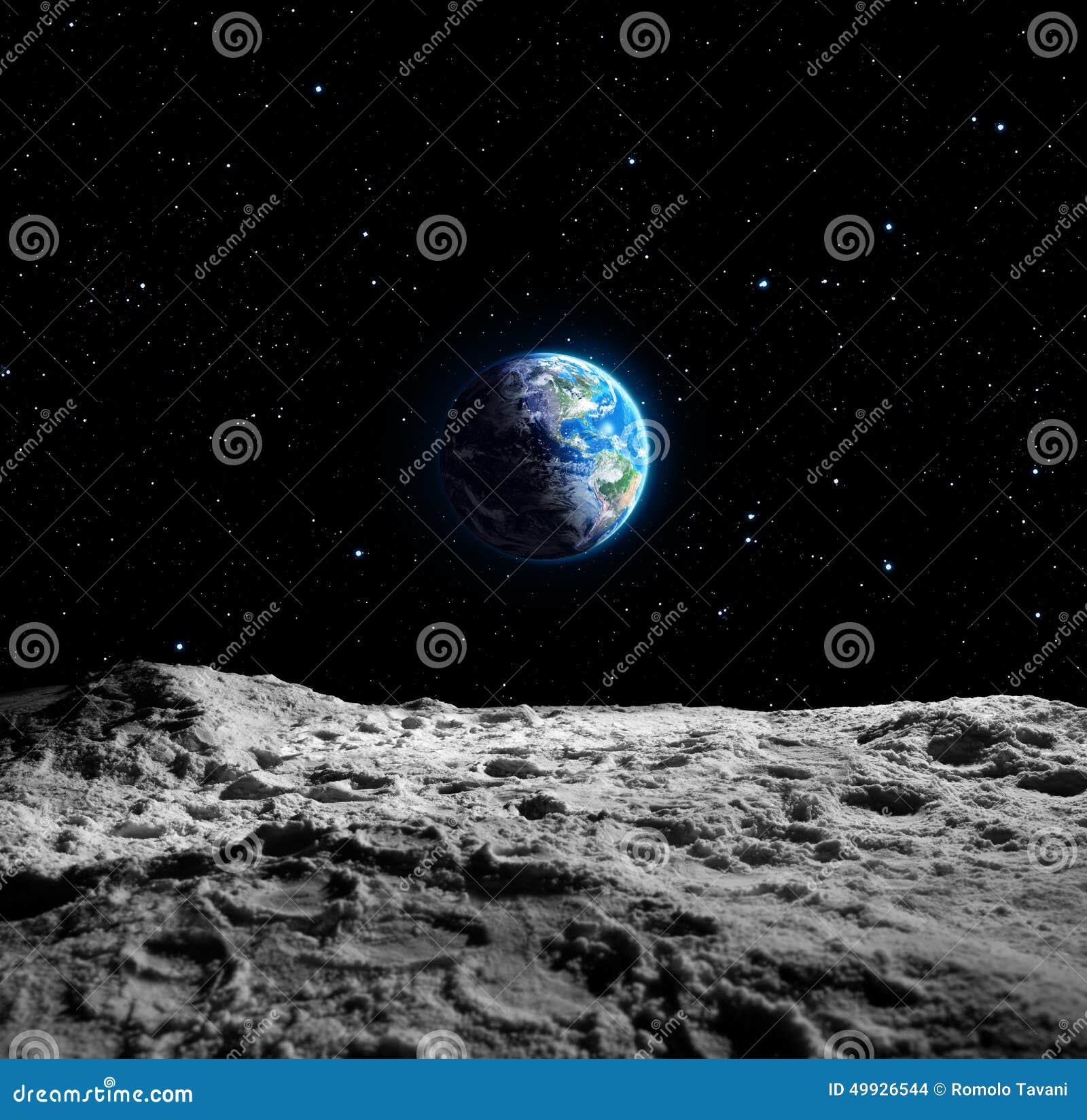 views of earth from the moon