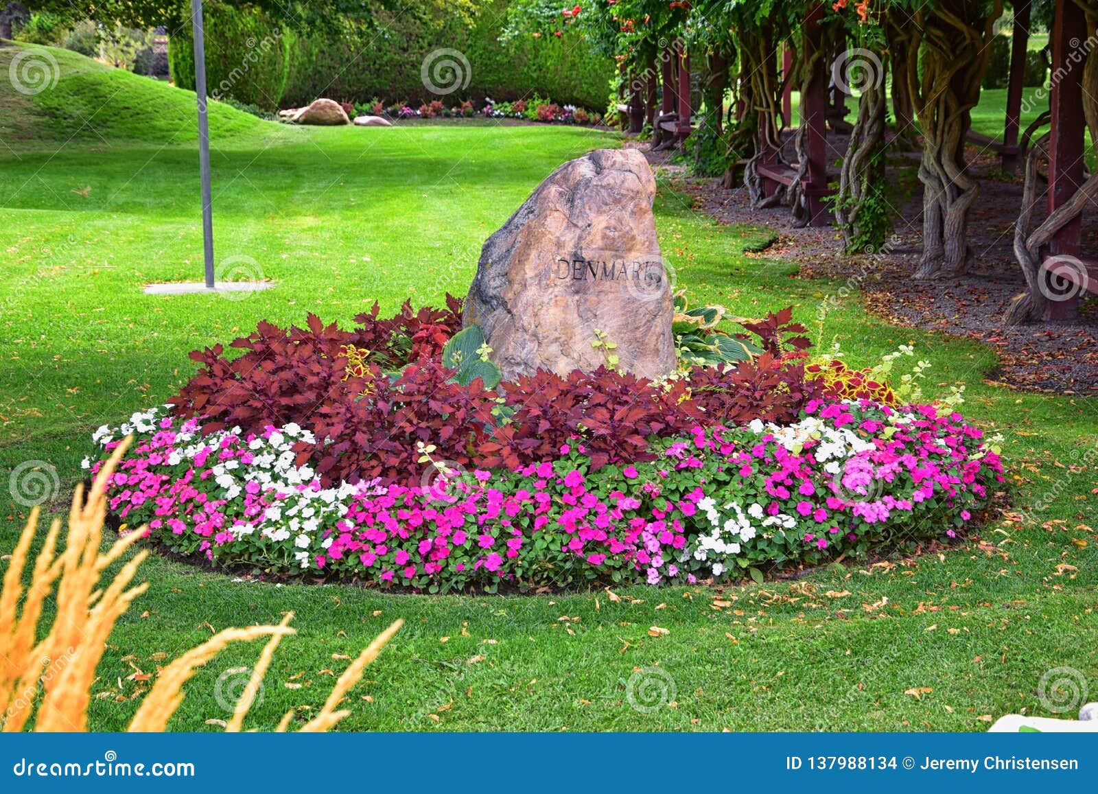 Views From The International Peace Gardens Which Is A Botanical