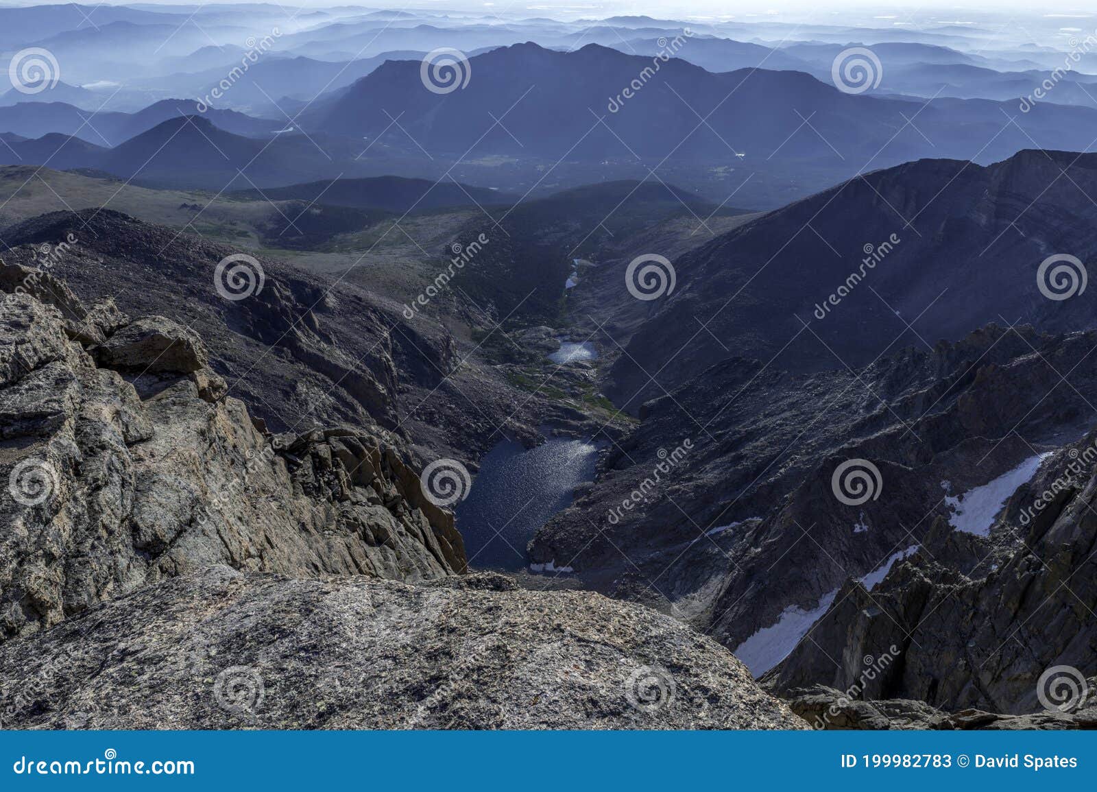 views from longs peak summit