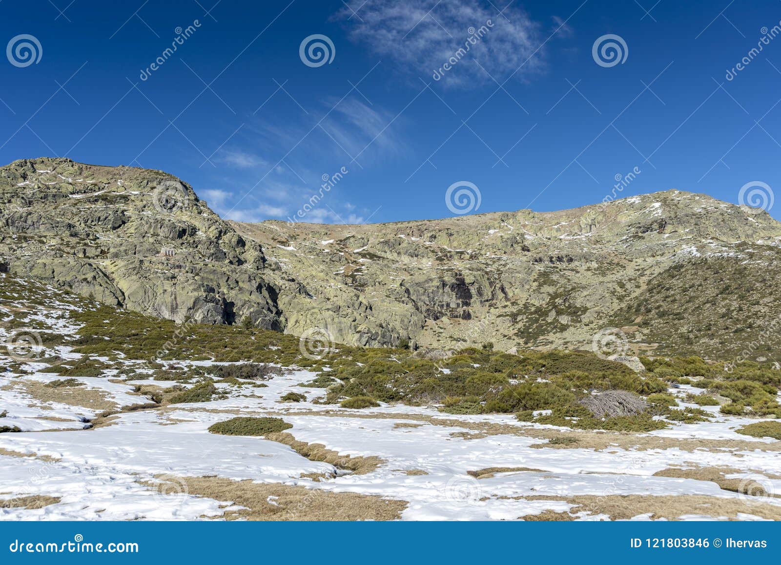 views of the penalara massif