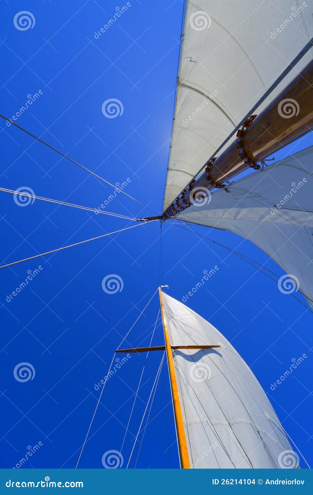 Views of the Private Sail Yacht. Stock Photo Image of leisure, light