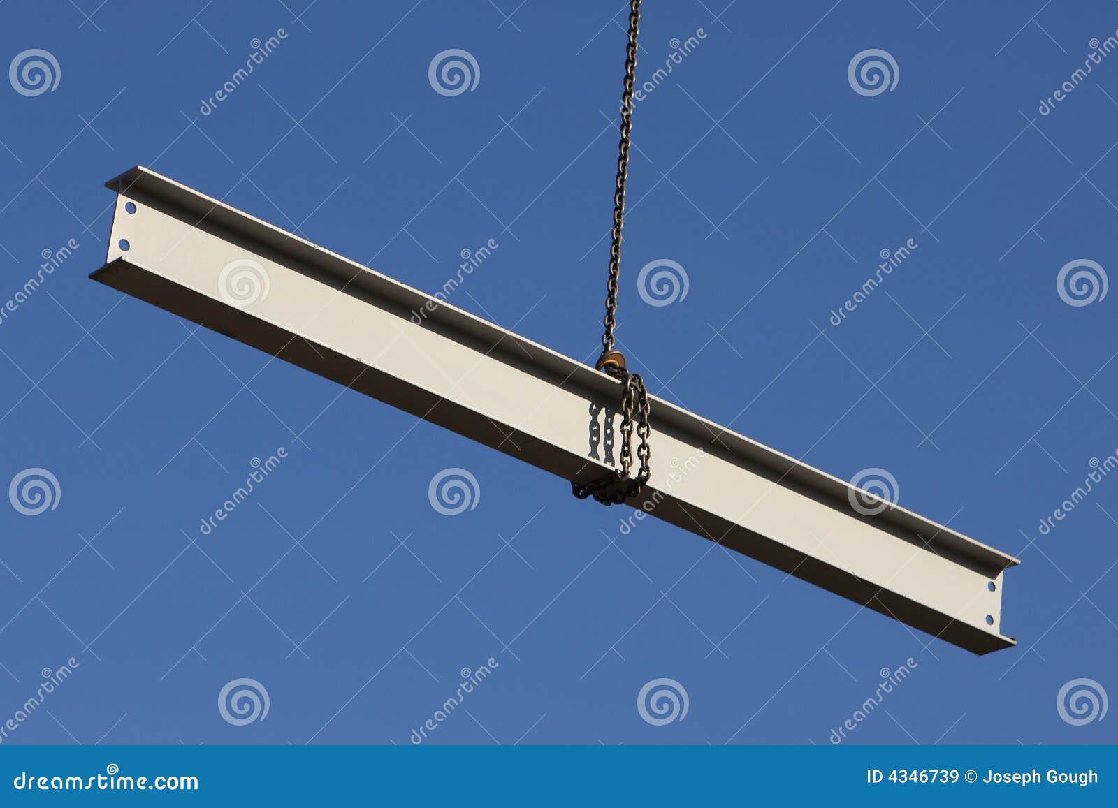 Viga de acero imagen de archivo. Imagen de vigueta, pesado - 4346739