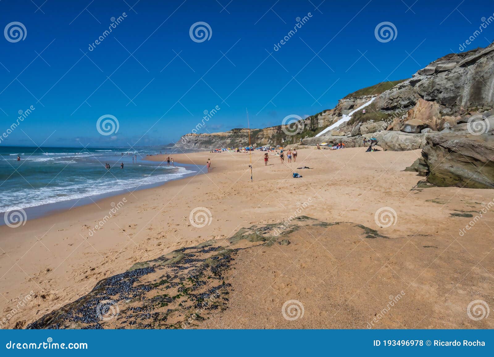 vigia beach in portugal