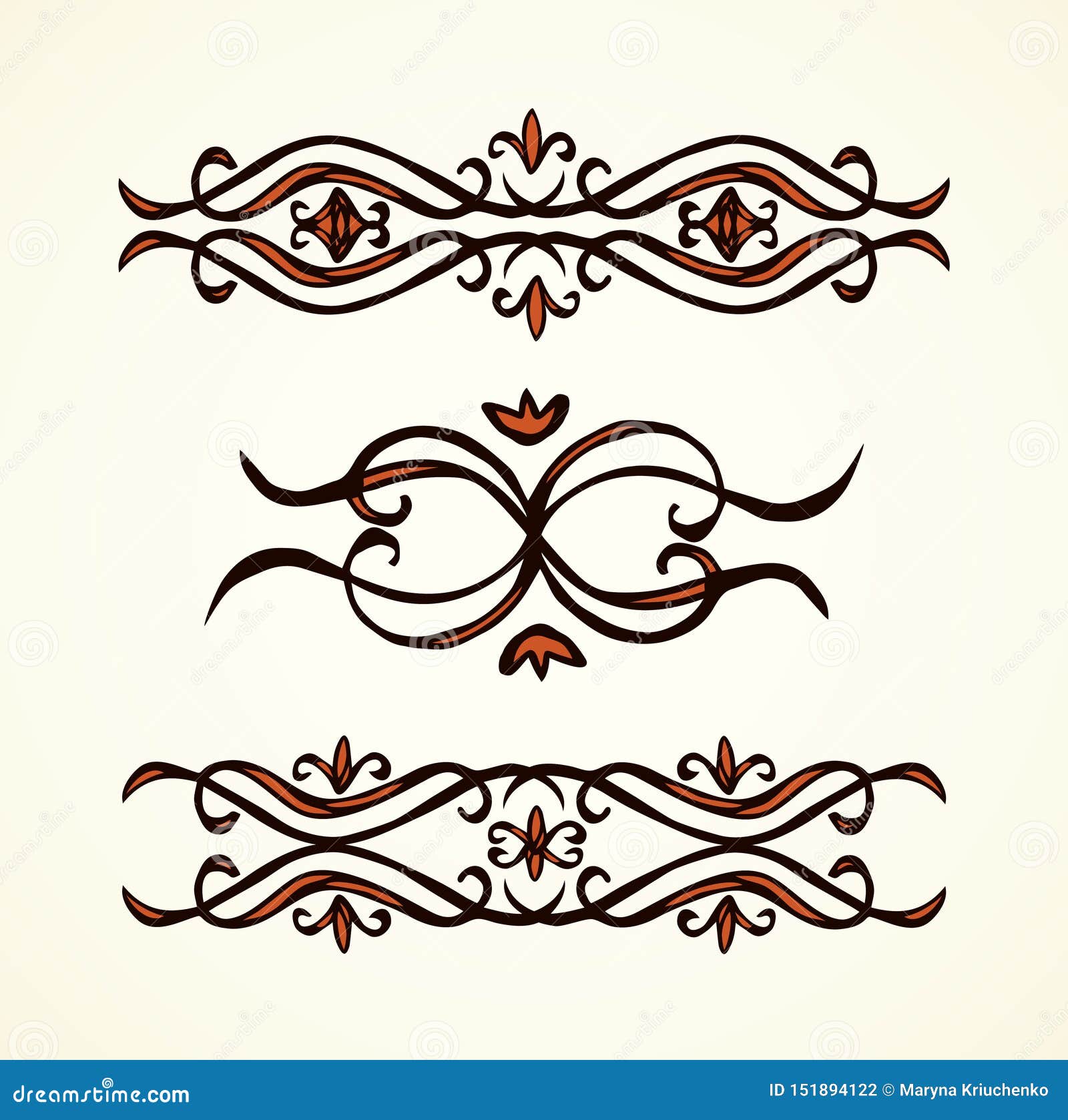 Vignette. Vector drawing stock vector. Illustration of classic - 151894122