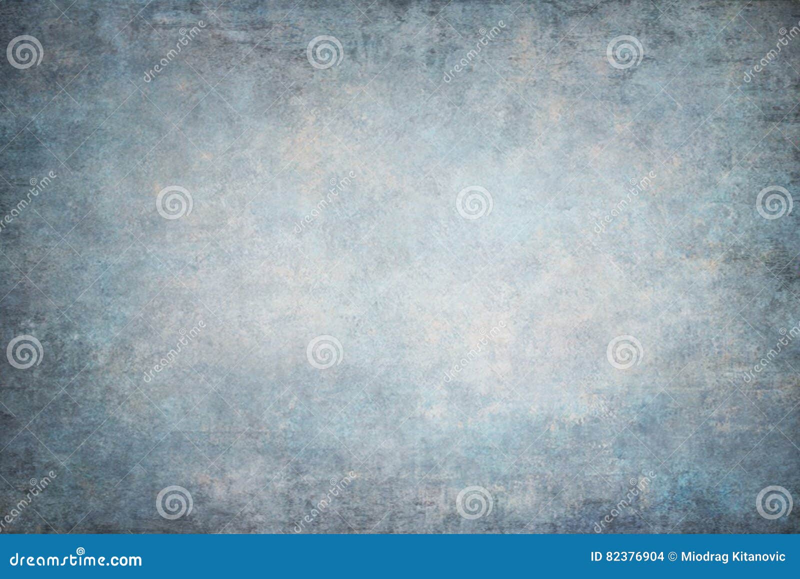 vignetting blue hand-painted backdrops