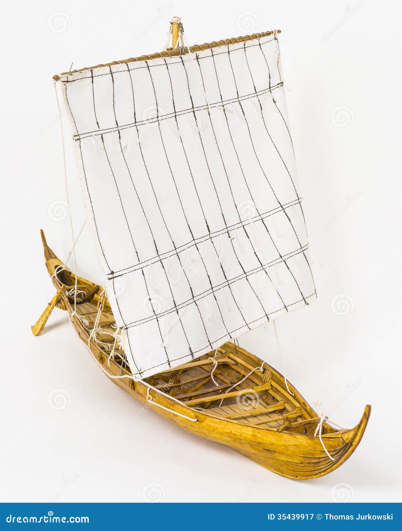 Viking Boat Model Royalty Free Stock Photography - Image ...