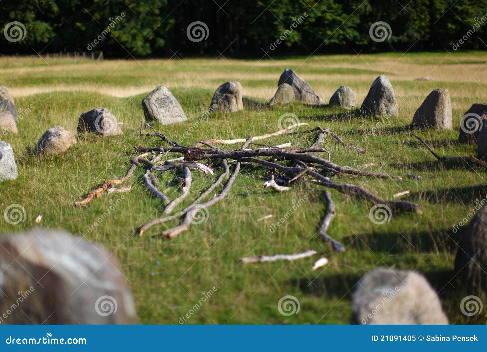 viking burial ground in denmark