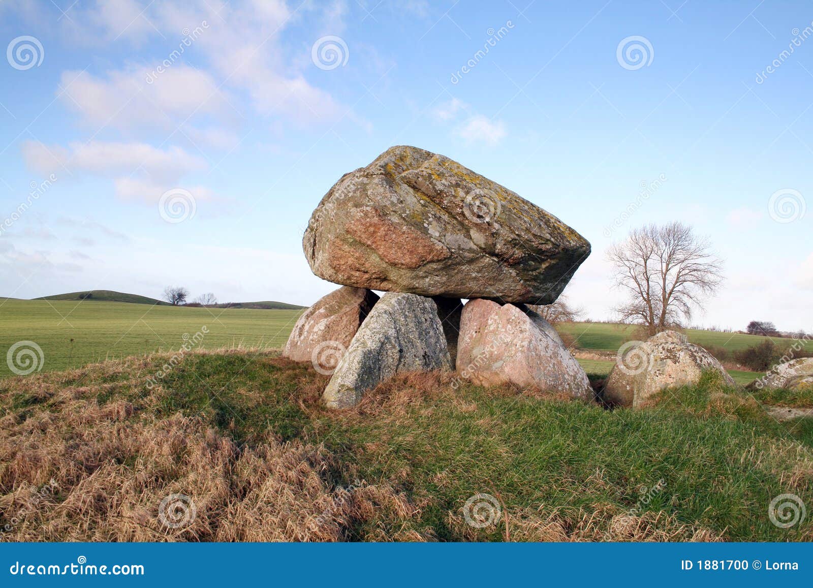 Viking grave stock photo. Image of history, meadow, landscape 1881700
