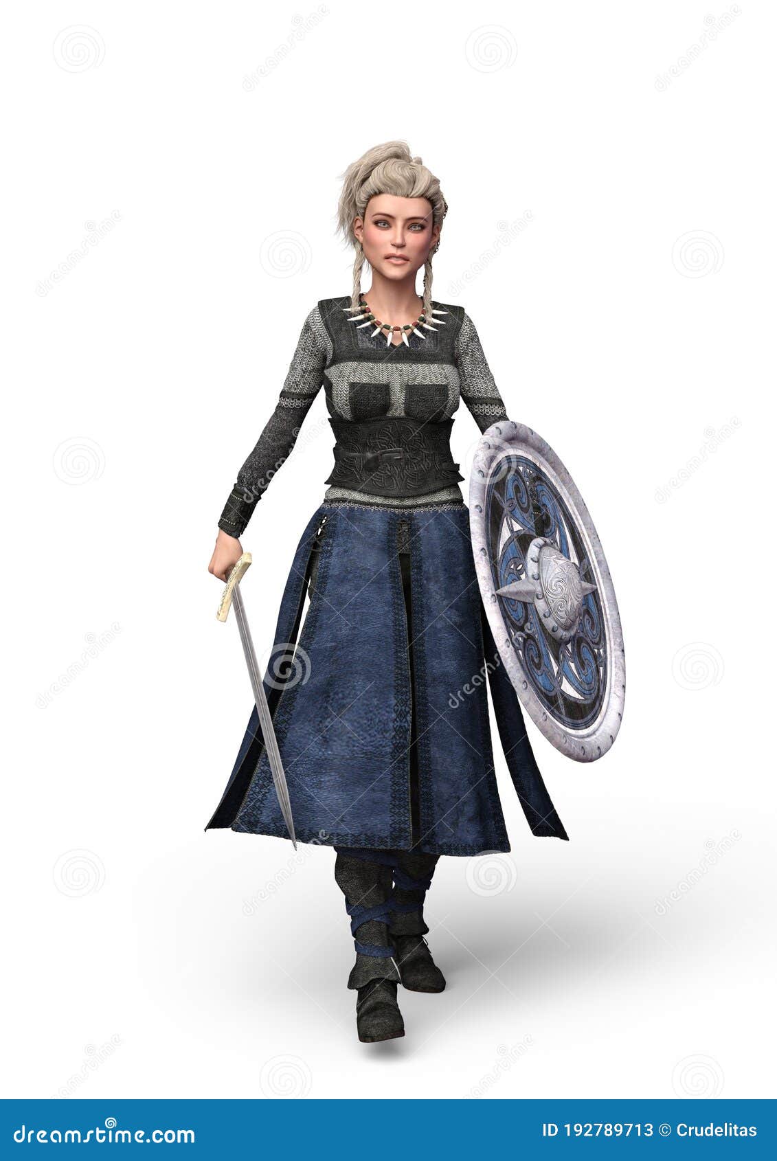 A shieldmaiden (Old Norse skjaldmær, Danish skjoldmø, Norwegian skjoldmøy,  Swedish sköldmö, German Schildmaid) was a woman who had chosen to fight as  a w…