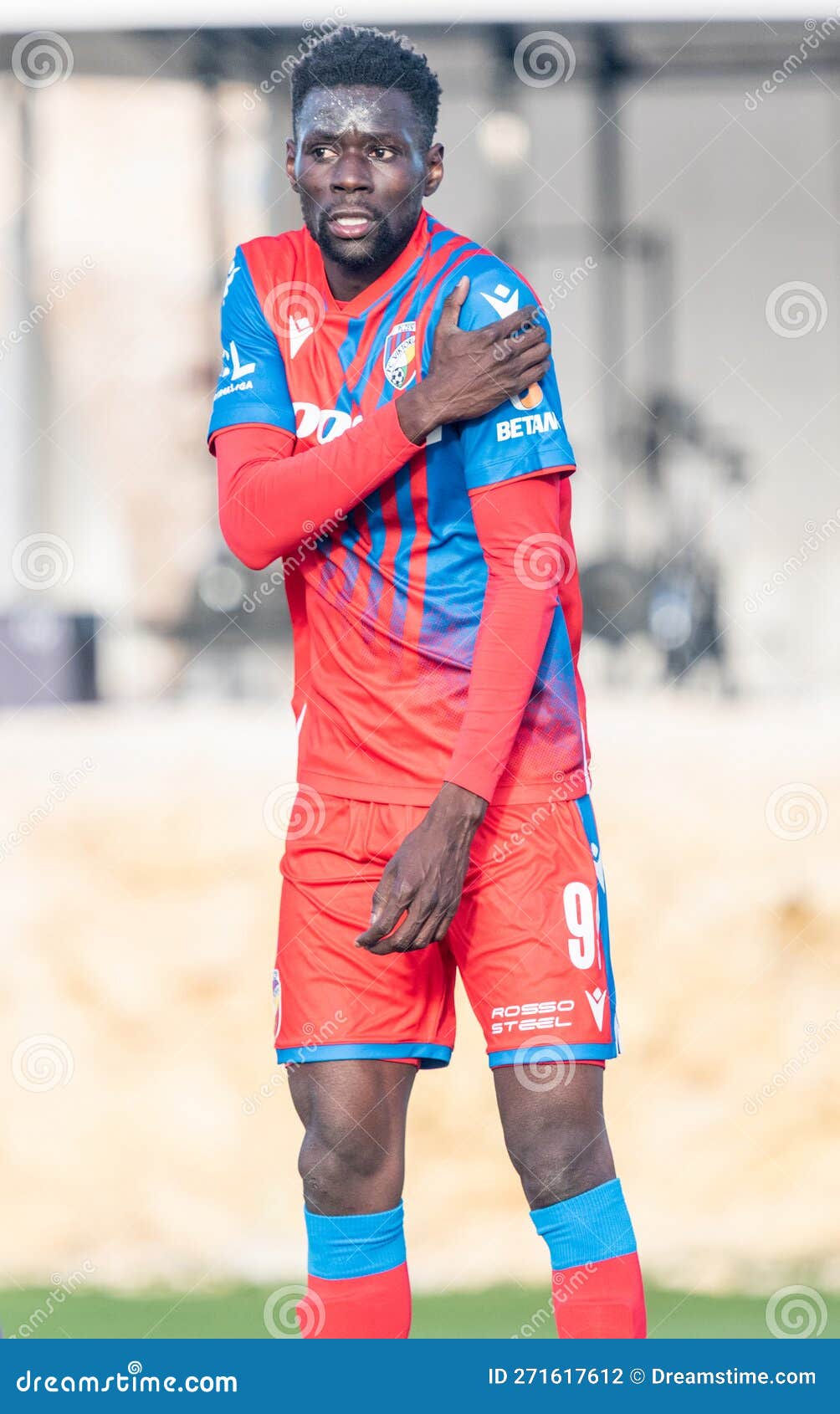 La Nucia, Spain – January 16, 2023. Viktoria Plzen goalkeeper Marian Tvrdon  during club friendly Ferencvaros vs Viktoria Plzen (0-0 Stock Photo - Alamy