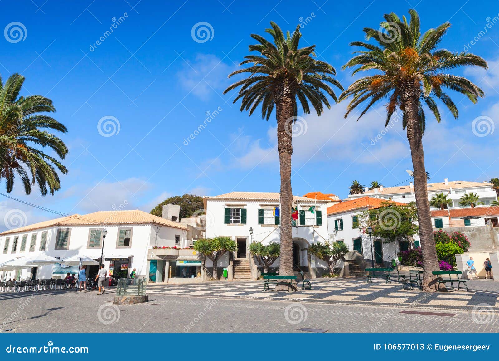 Vila Baleira Only City And Capital Of Porto Santo Editorial Stock Photo Image Of Atlantic