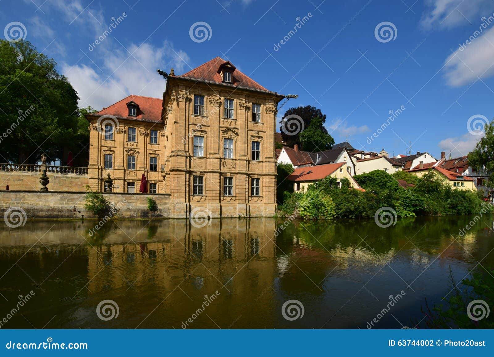 Villa Concordia in Bamberg, Germany Editorial Photography Image of